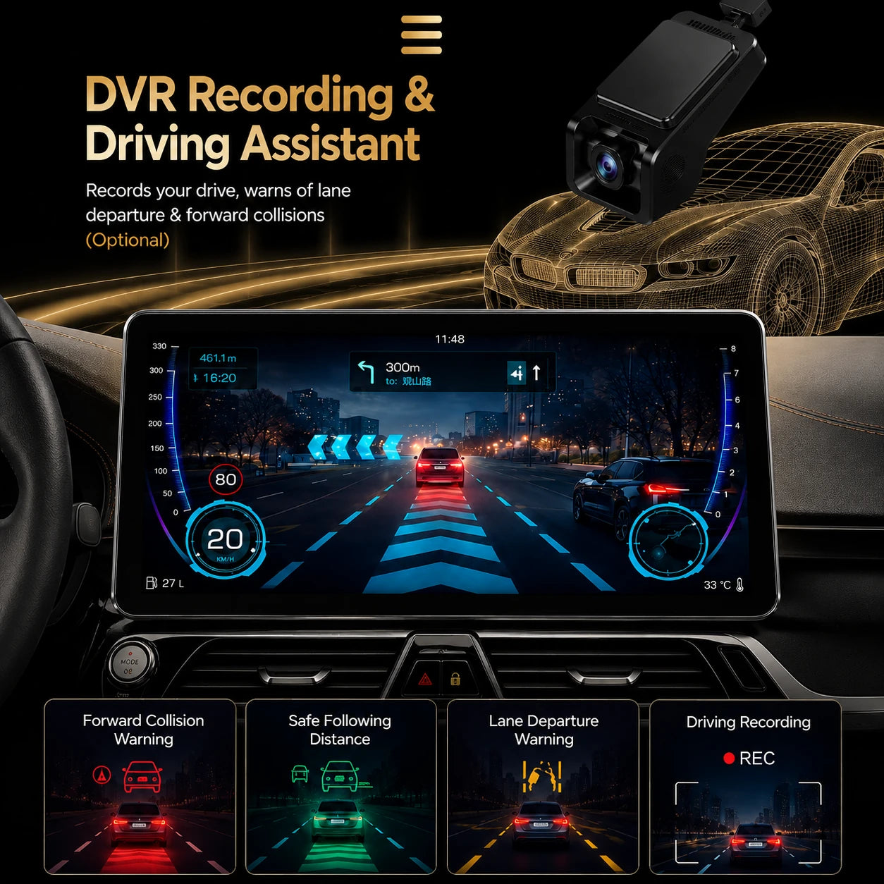BMW 5 Series G30-G31 2016-2024 Android 14 Stereo | CarPlay & Android Auto