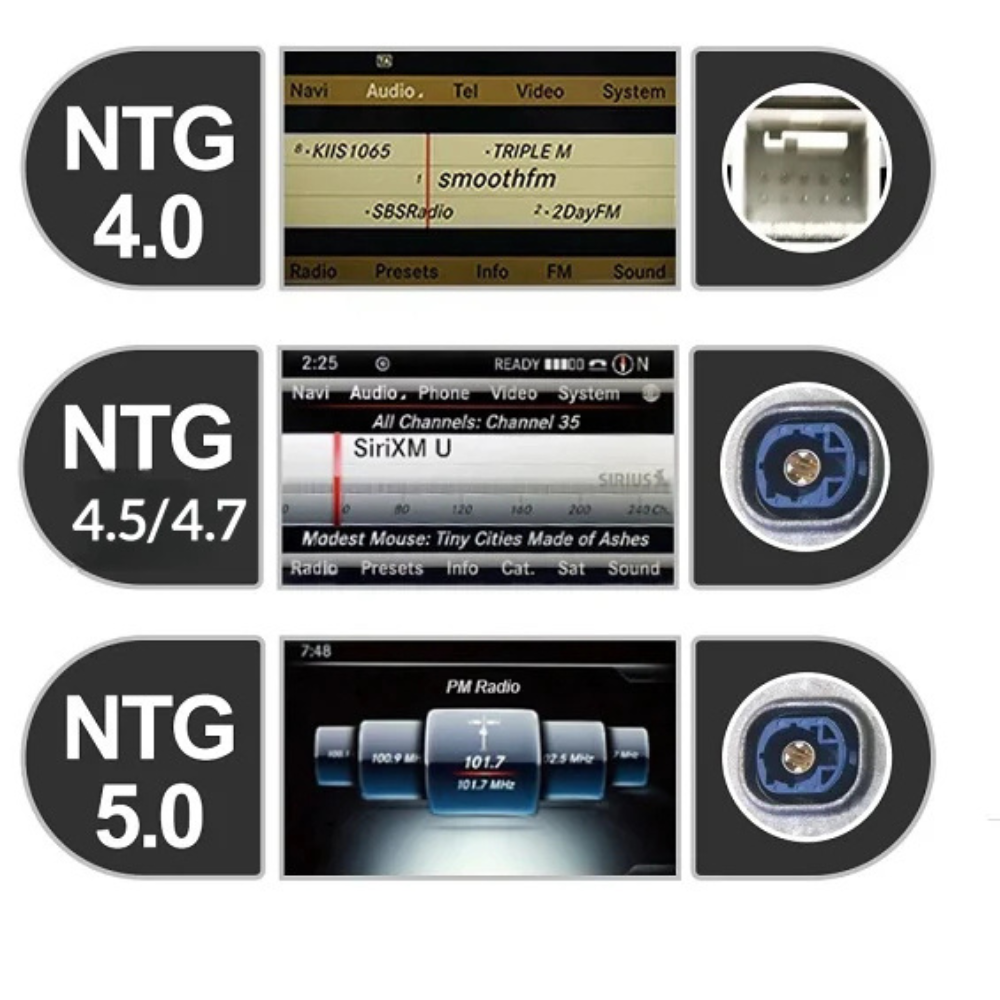 Mercedes ML GL GLE GLS 2011-2019 W166 X166 Android 13 Car Stereo Wireless CarPlay & Android Auto Head Unit NTG 4.0 4.5 5.0 - DriveCast