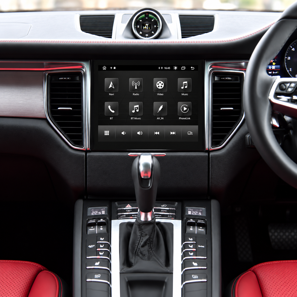 Porsche Macan 2014-2017 Android 16 Car Stereo Head Unit | CarPlay Android Auto - Pluscenter