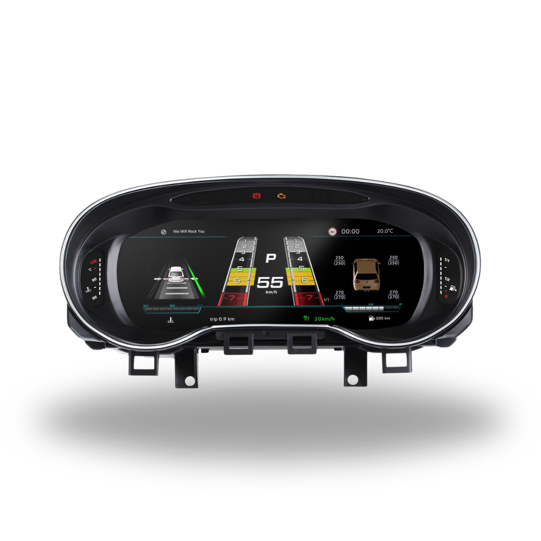 Volkswagen Golf MK6 2008-2012 Digital Instrument Cluster – Linux System LCD Dashboard