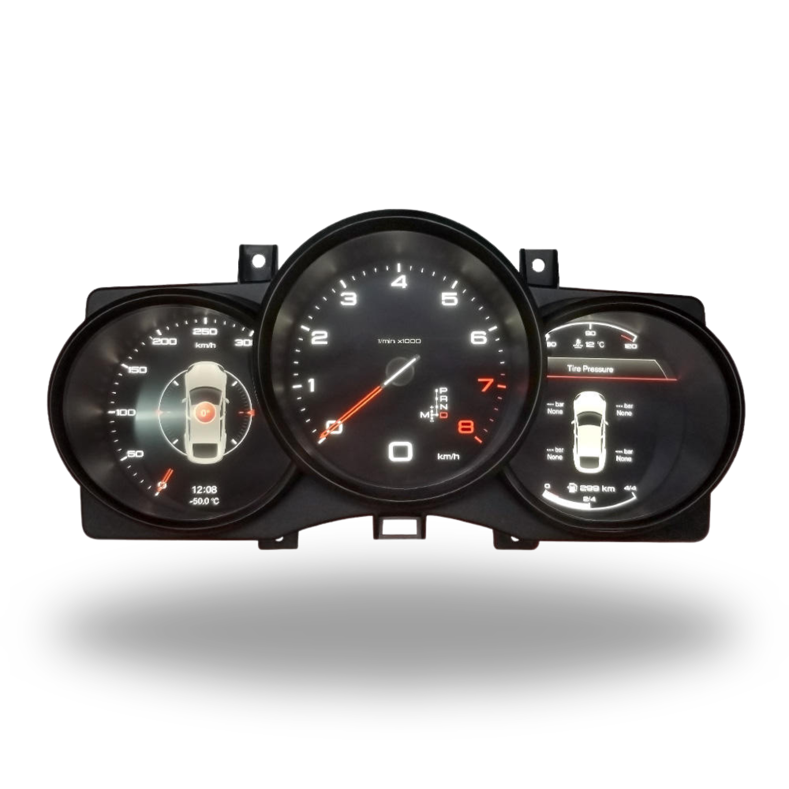 Pour BMW | Série 3 4 | 2012-2020 | F30 F31 F32 F34 F35 F36 F80 F82 | Groupe numérique LCD 12,3