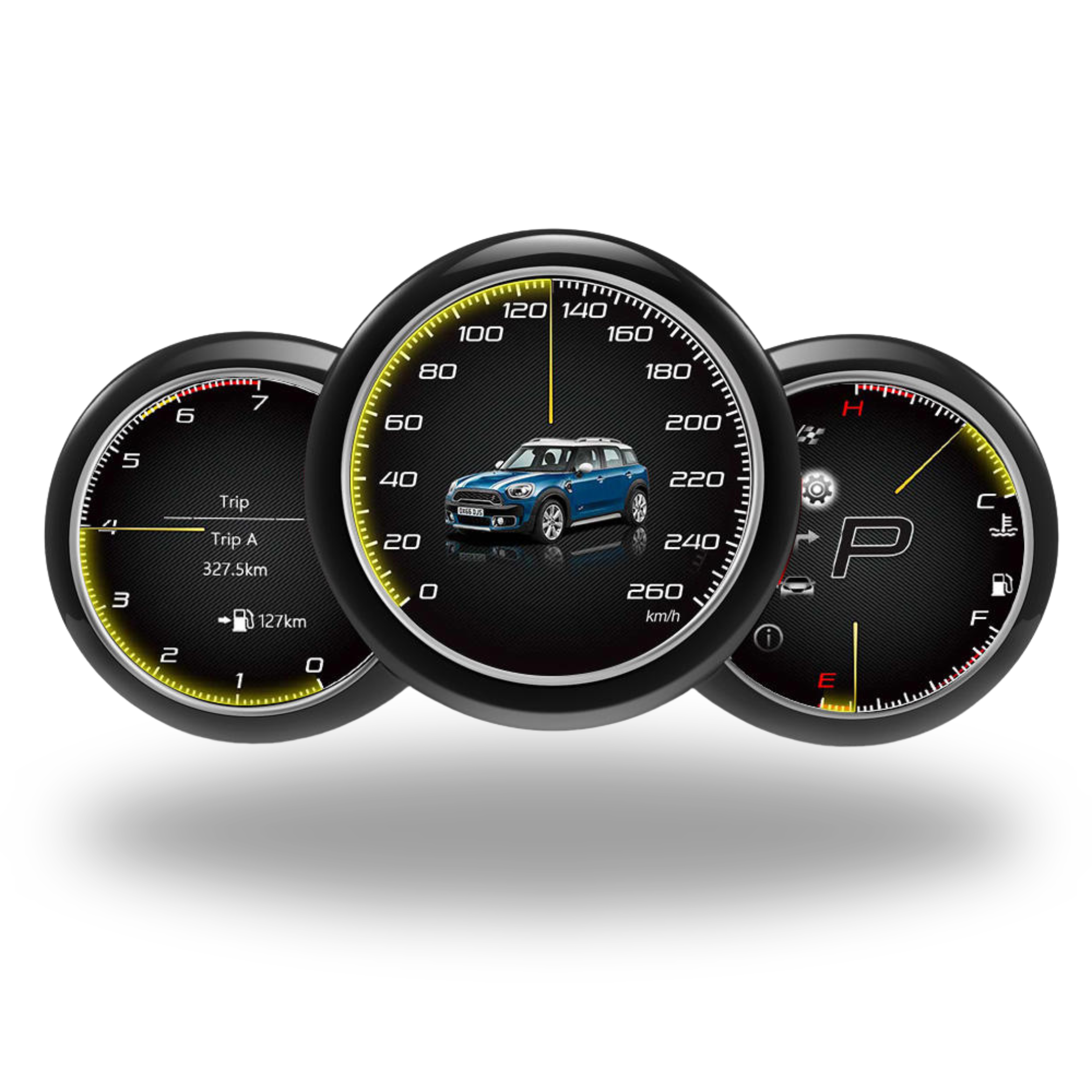 Pour BMW | Série 3 4 | 2012-2020 | F30 F31 F32 F34 F35 F36 F80 F82 | Groupe numérique LCD 12,3" | Compteur de vitesse du cockpit | Affichage du tableau de bord 