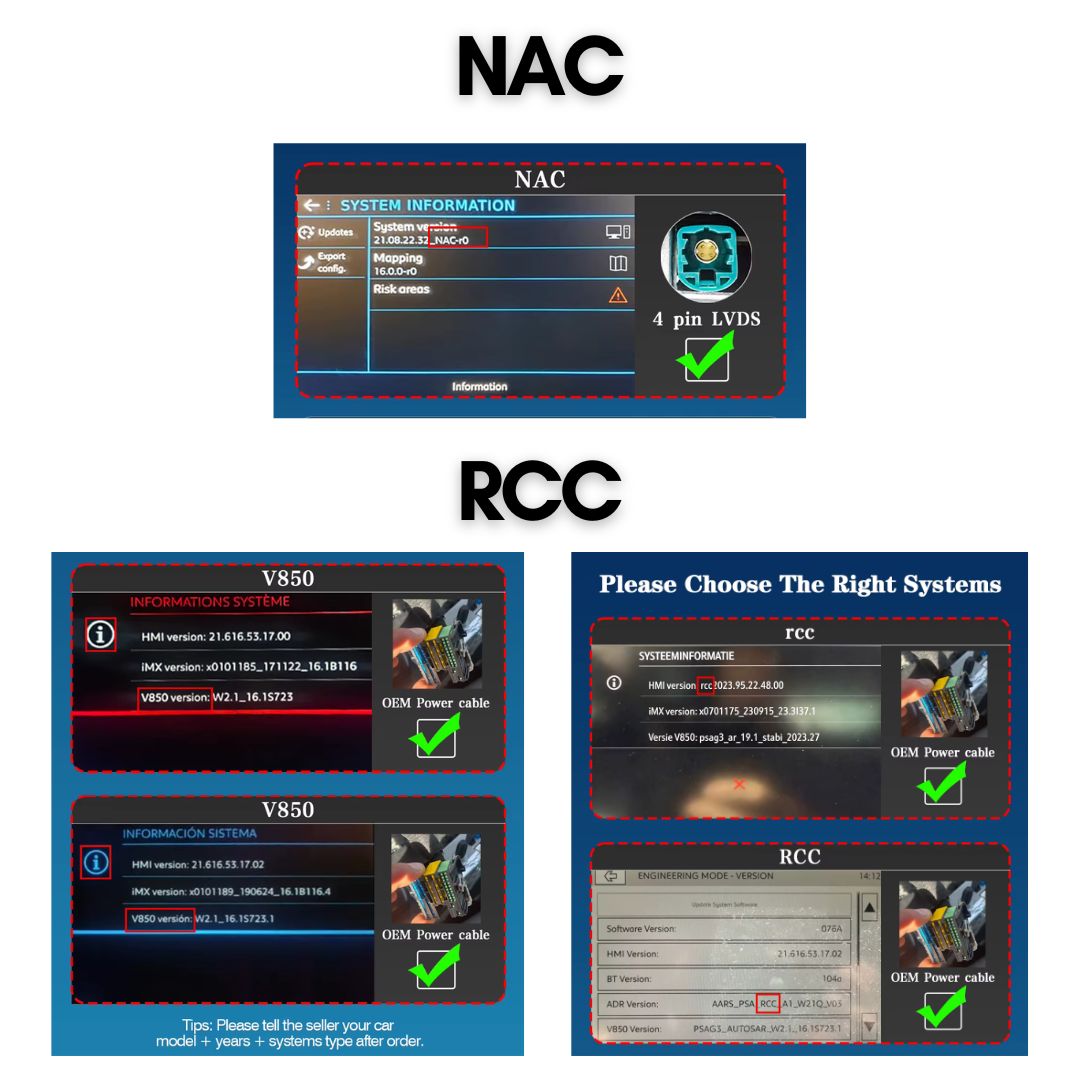 Décodeur Apple CarPlay sans fil pour Peugeot / Citroen Android Auto Box