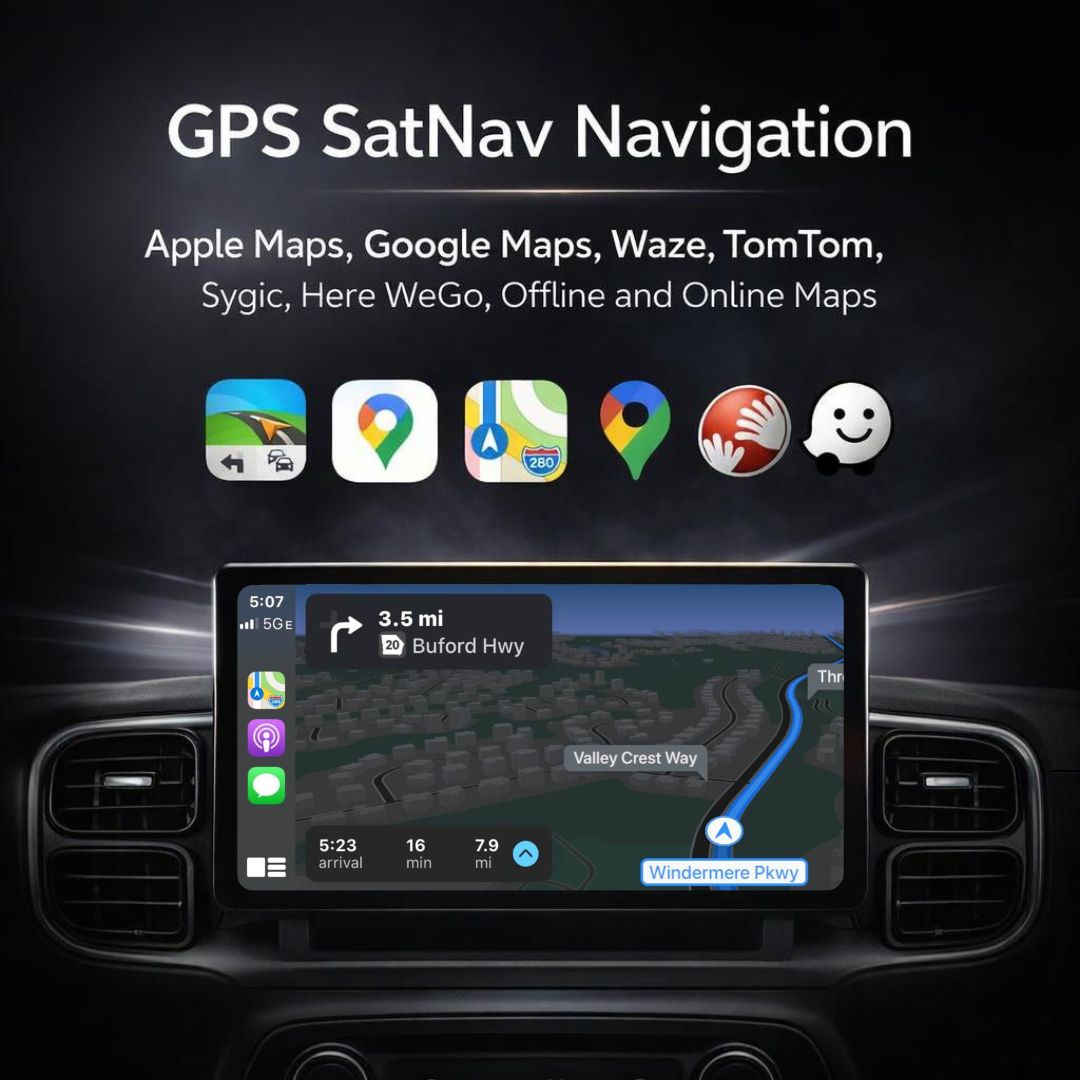 Ford Ranger T6 2011-2016 Android 14 Car Stereo Head Unit CarPlay Android Auto - Pluscenter