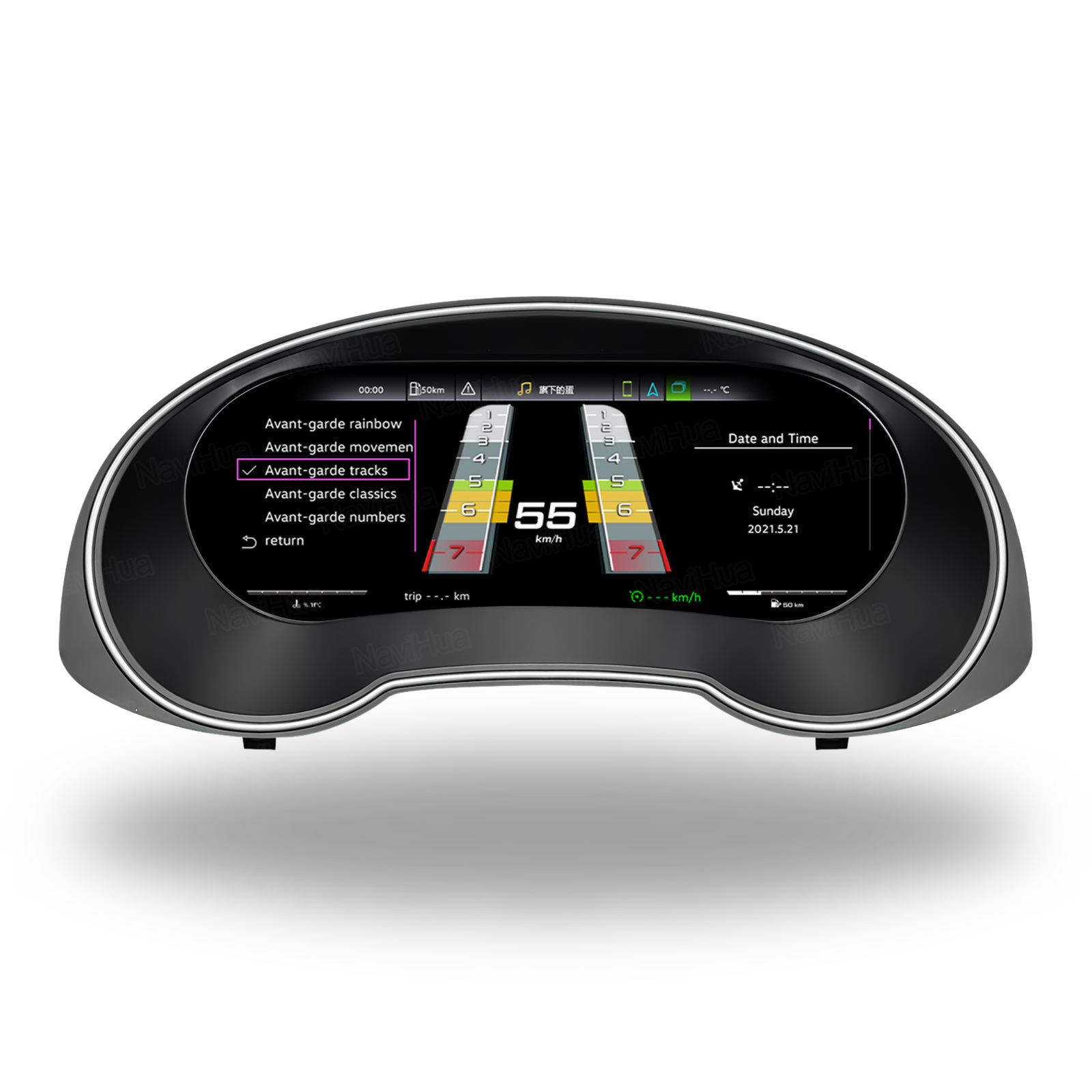 Audi Q3 2012-2018 Digital Instrument Cluster – Linux System LCD Dashboard