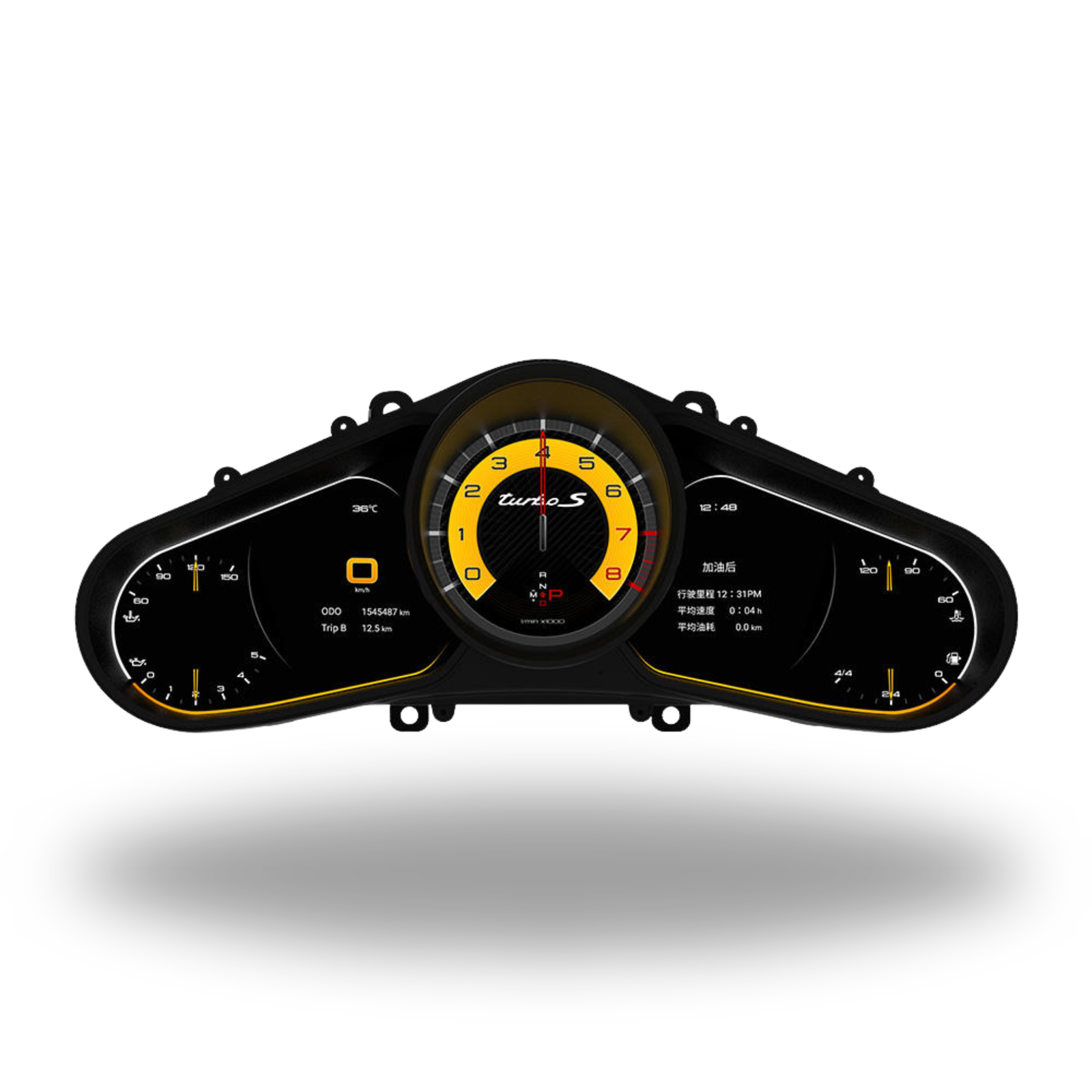 Für BMW | 3 4 Serie | 2012-2020 | F30 F31 F32 F34 F35 F36 F80 F82 | 12,3-Zoll-LCD-Digital-Cluster | Instrumenten-Cockpit-Tachometer | Armaturenbrett-Display 