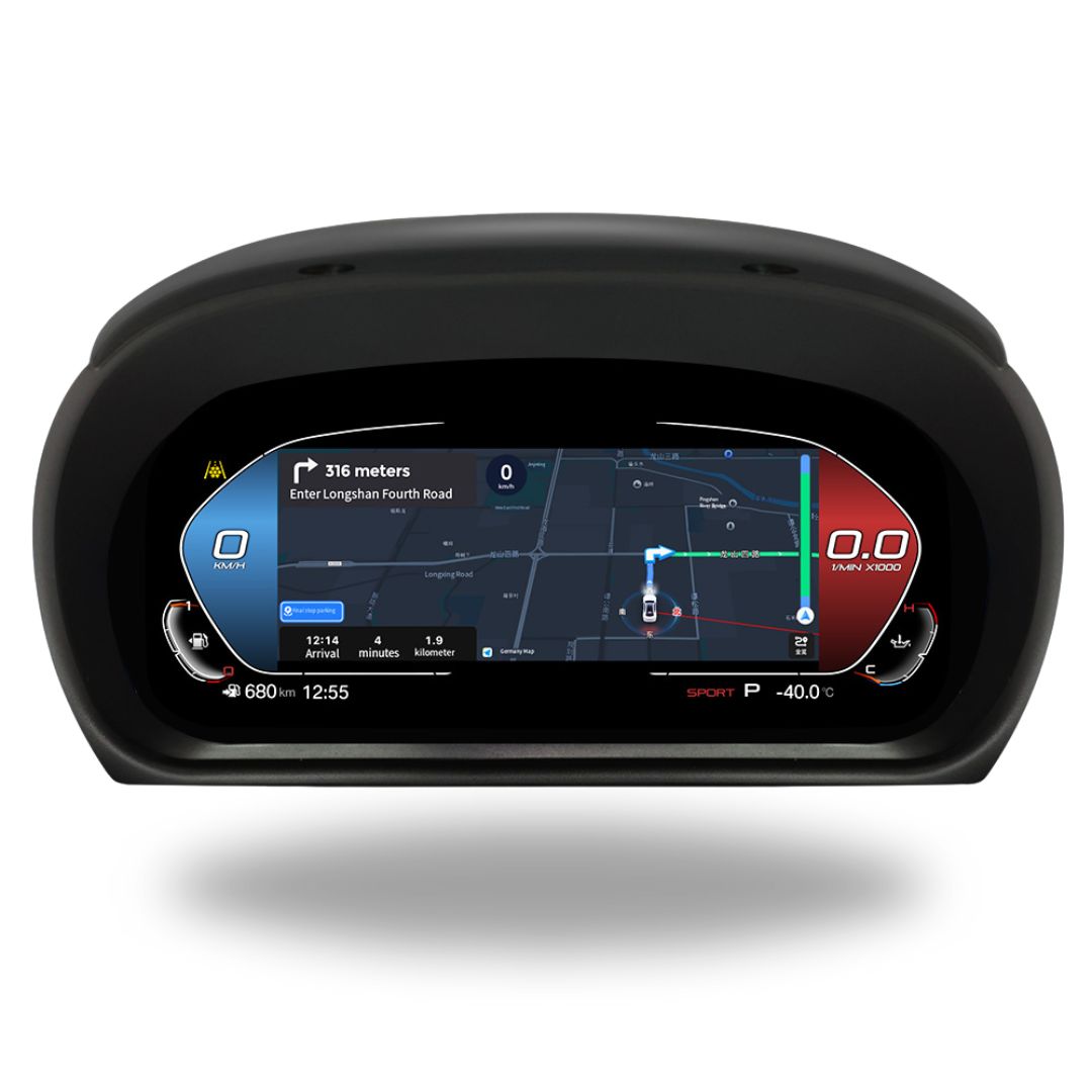 BMW 3er E90 / E91 / E92 11″ Digitales Instrumentencluster – LCD-Armaturenbrett mit CarPlay