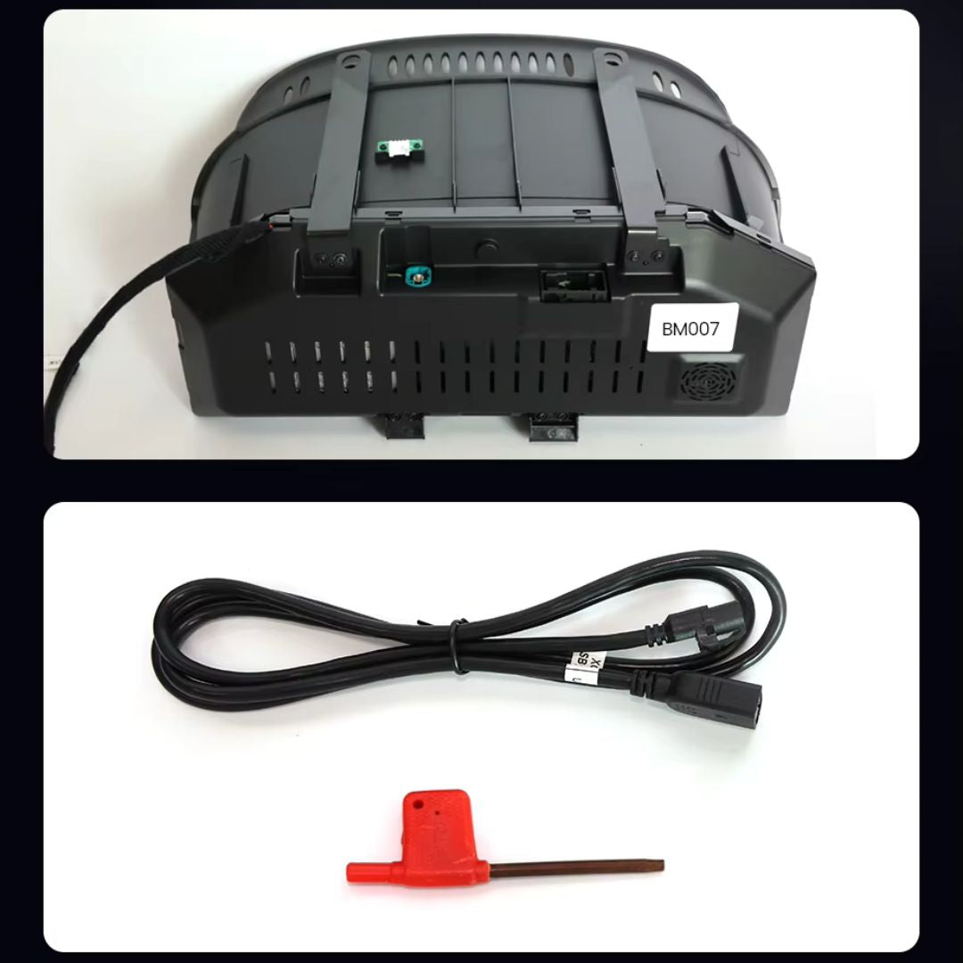 Pour BMW | Série 5 6 | 2003-2009 | E60 E61 E63 E64 | Groupe numérique LCD 12,3