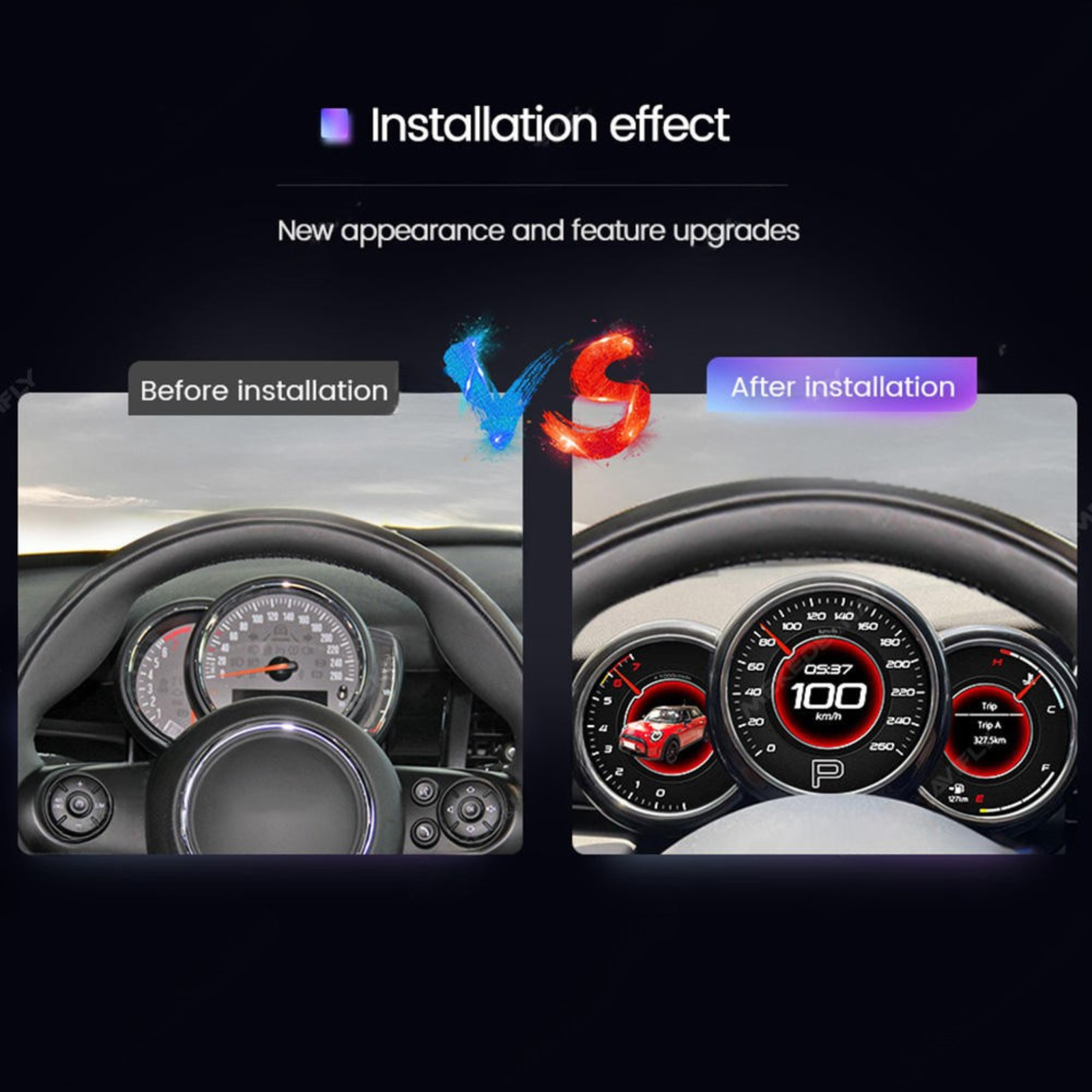 Pour BMW | Série 3 4 | 2012-2020 | F30 F31 F32 F34 F35 F36 F80 F82 | Groupe numérique LCD 12,3