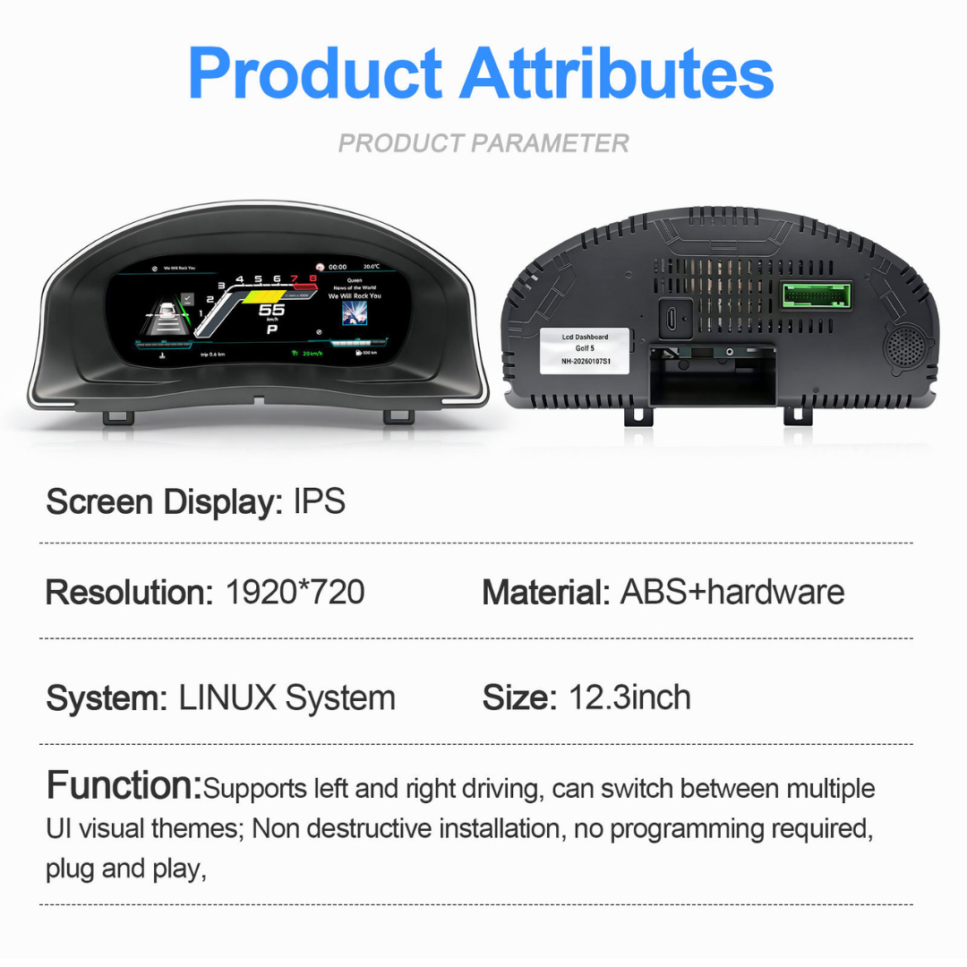 Pour BMW | Série 3 4 | 2012-2020 | F30 F31 F32 F34 F35 F36 F80 F82 | Groupe numérique LCD 12,3