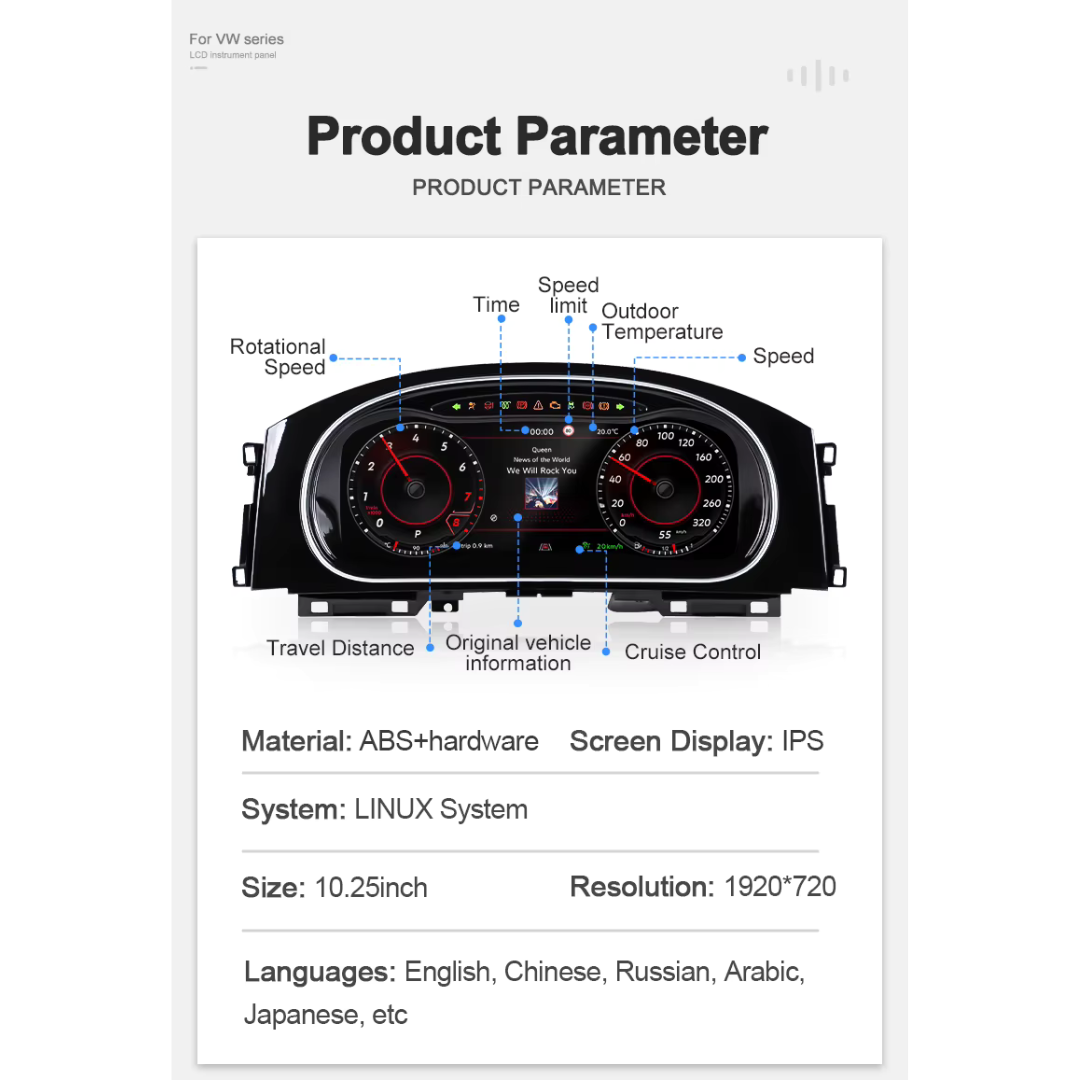 Pour BMW | Série 3 4 | 2012-2020 | F30 F31 F32 F34 F35 F36 F80 F82 | Groupe numérique LCD 12,3