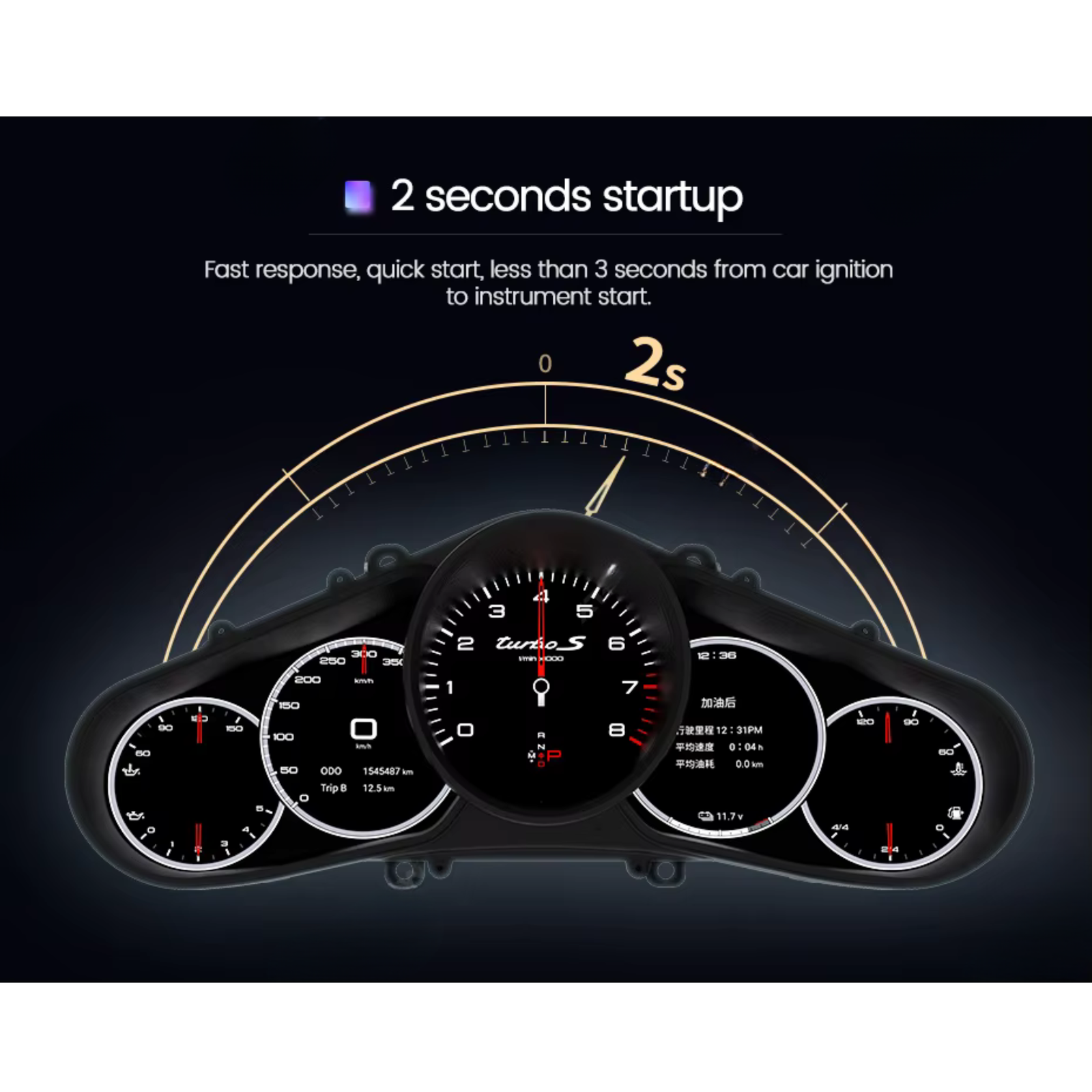 Für BMW | 3 4 Serie | 2012-2020 | F30 F31 F32 F34 F35 F36 F80 F82 | 12,3-Zoll-LCD-Digital-Cluster | Instrumenten-Cockpit-Tachometer | Armaturenbrett-Display 