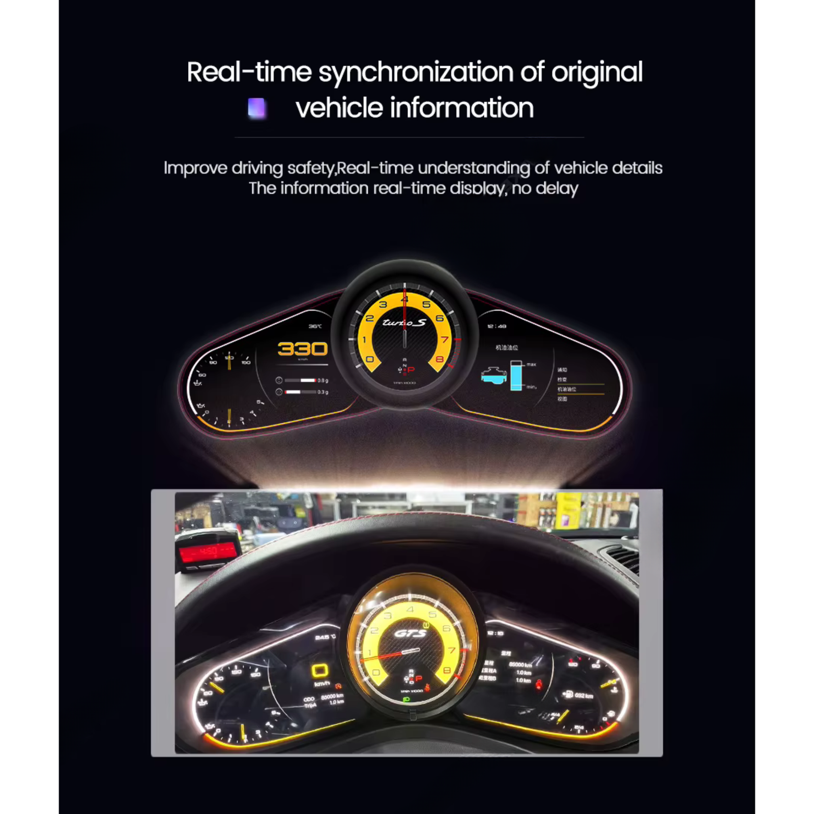 Pour BMW | Série 3 4 | 2012-2020 | F30 F31 F32 F34 F35 F36 F80 F82 | Groupe numérique LCD 12,3