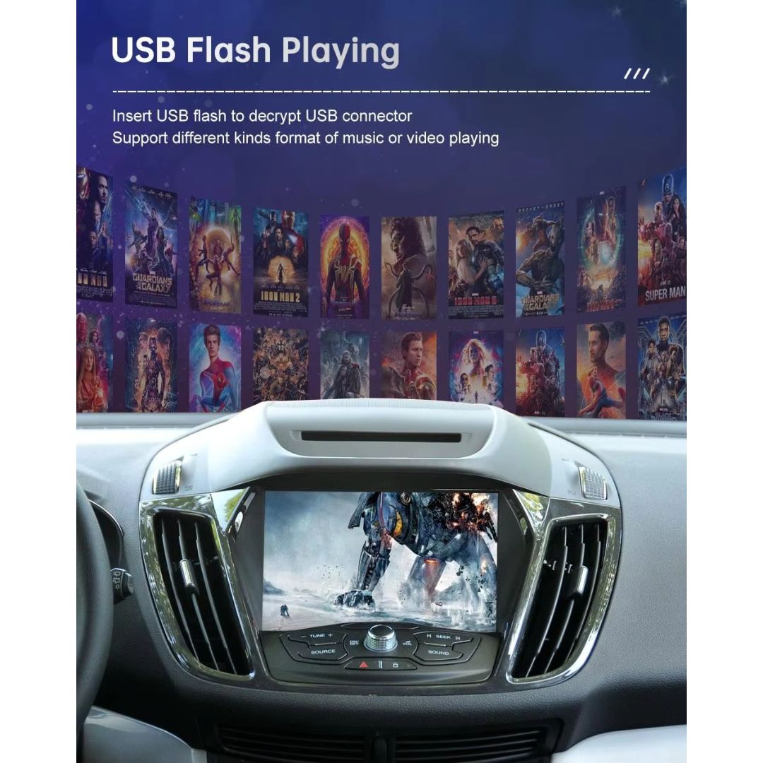 For Ford Wireless Apple CarPlay Retrofit Android Auto 2011-2016 SYNC 2