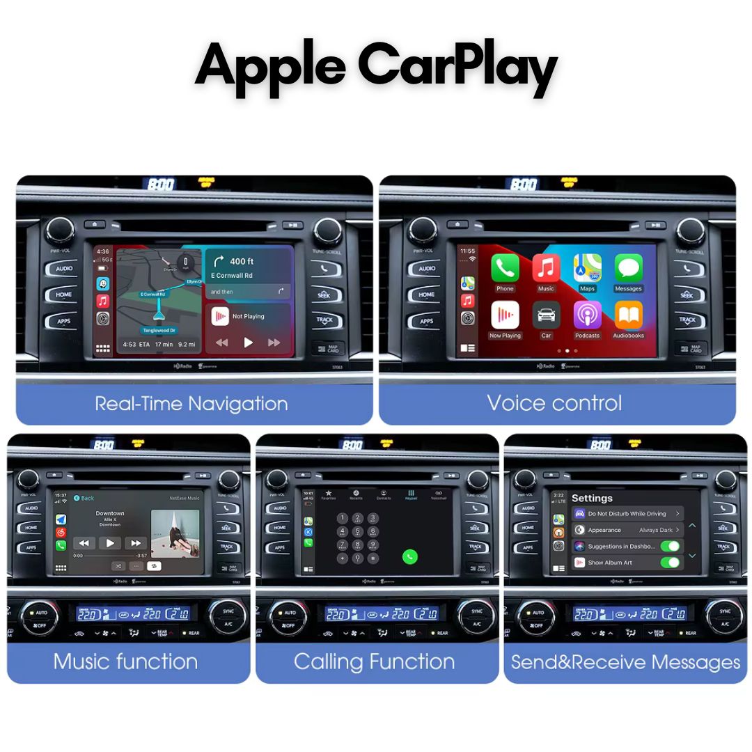 Décodeur Apple CarPlay sans fil pour Peugeot / Citroen Android Auto Box