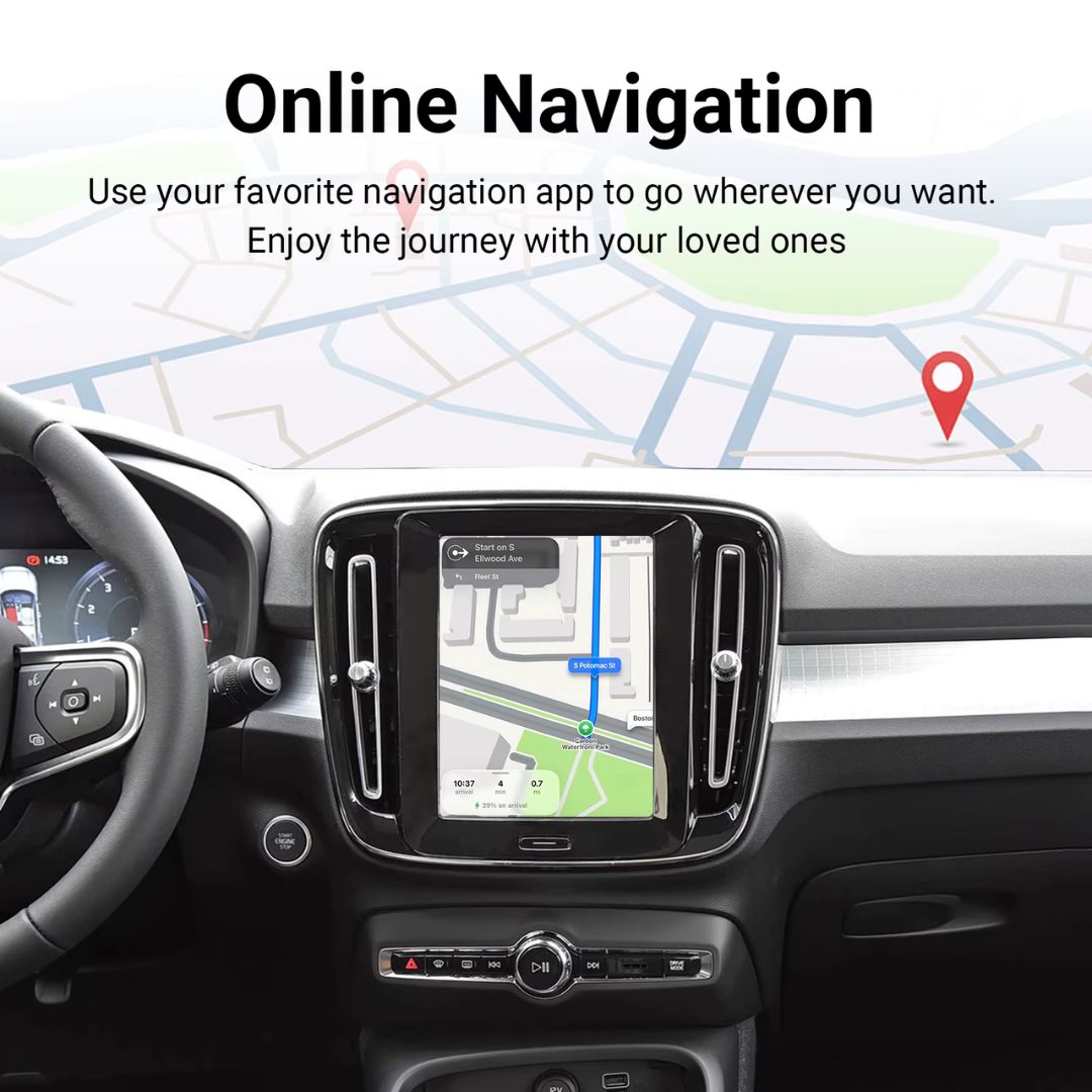 Décodeur Apple CarPlay sans fil pour Peugeot / Citroen Android Auto Box