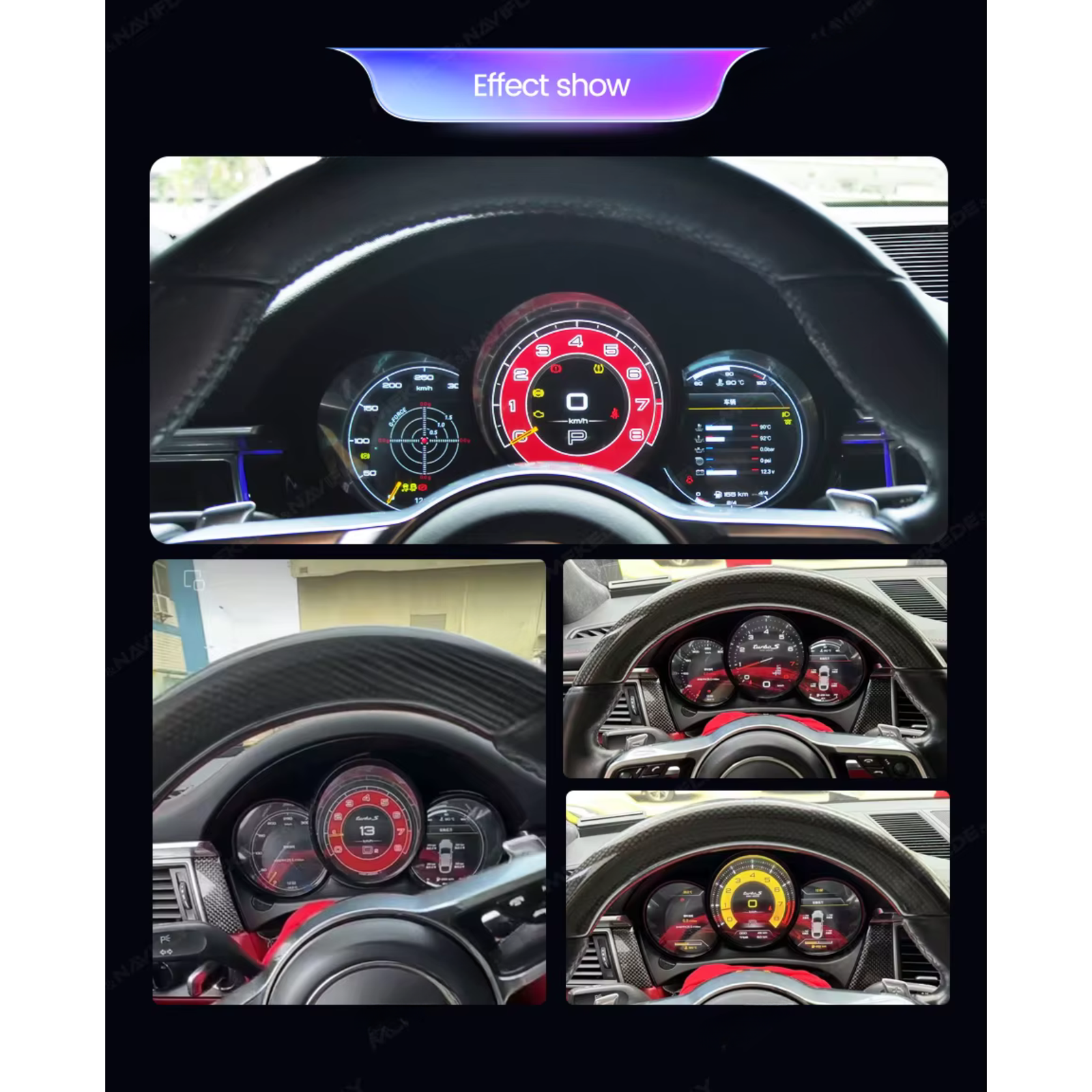Pour BMW | Série 3 4 | 2012-2020 | F30 F31 F32 F34 F35 F36 F80 F82 | Groupe numérique LCD 12,3