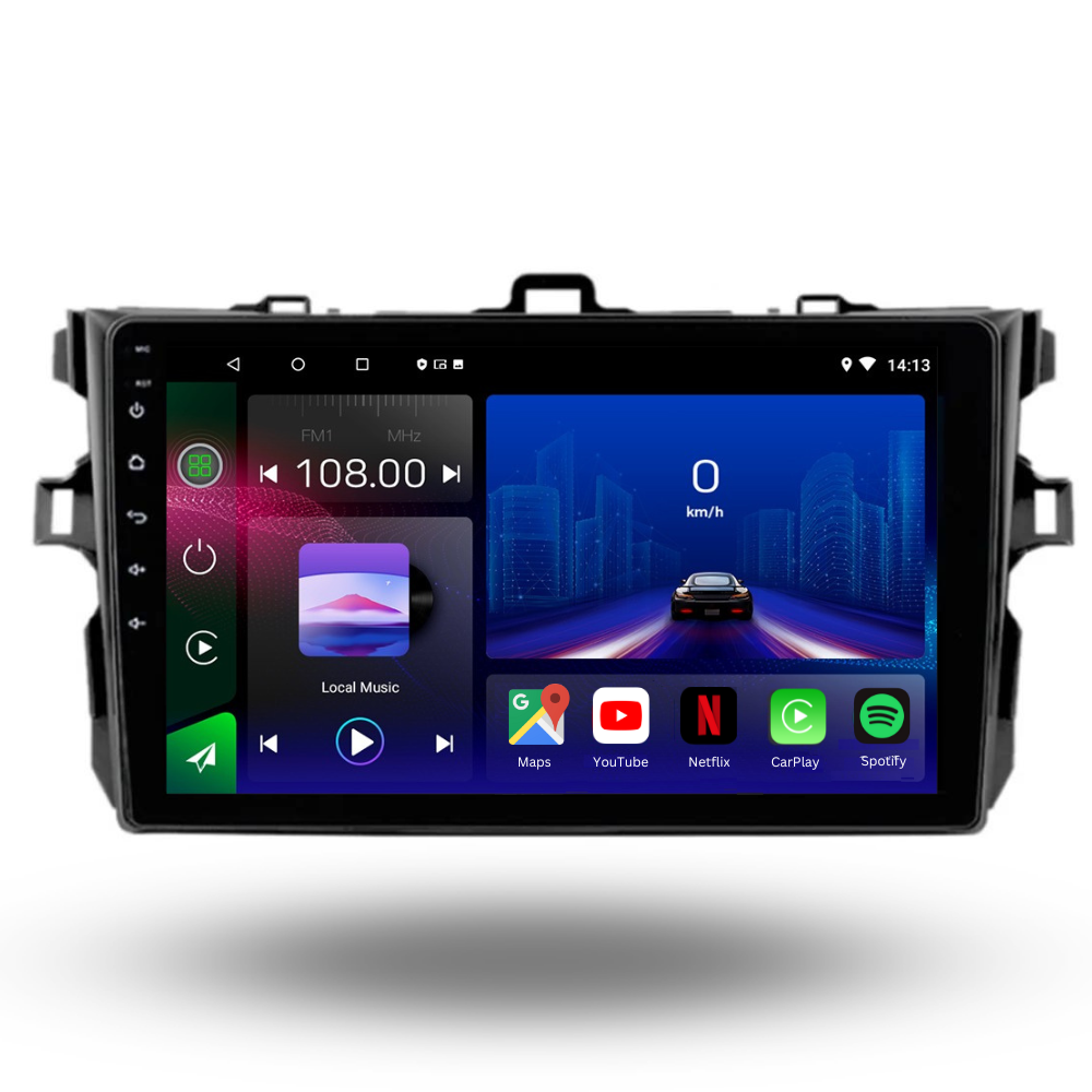 Toyota | Corolla | 2006-2013 | Android 13 | Car Stereo | Head Unit | - Pluscenter