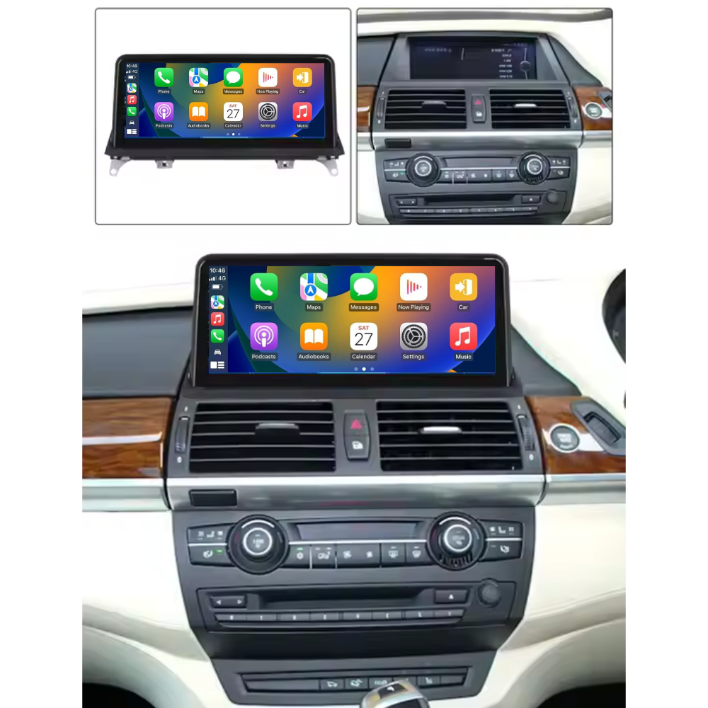 BMW X5 X6 | 2006-2014 | E70 E71 | Android 13 Car Stereo Wireless CarPlay & Android Auto | Head Unit CCC CIC - Pluscenter