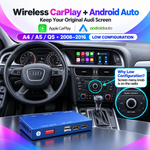 Audi Wireless Apple CarPlay Retrofit + Android Auto Decoder | OEM Integration