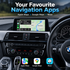 BMW Wireless Apple CarPlay Retrofit Android Auto Decoder Box | NBT CIC EVO | Originalbildschirm