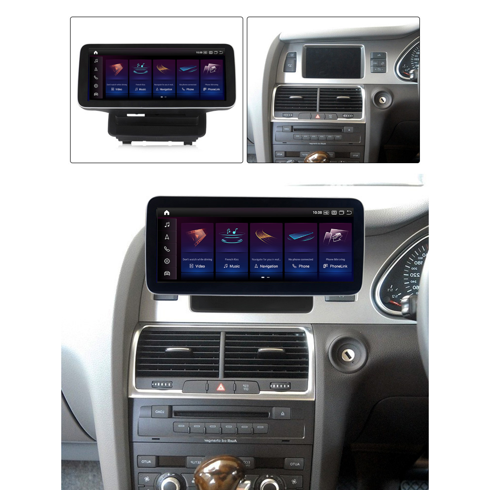 Audi Q7 | 2006-2015 | Android 13 Wireless CarPlay & Android Auto | Car Stereo Head Unit - Pluscenter