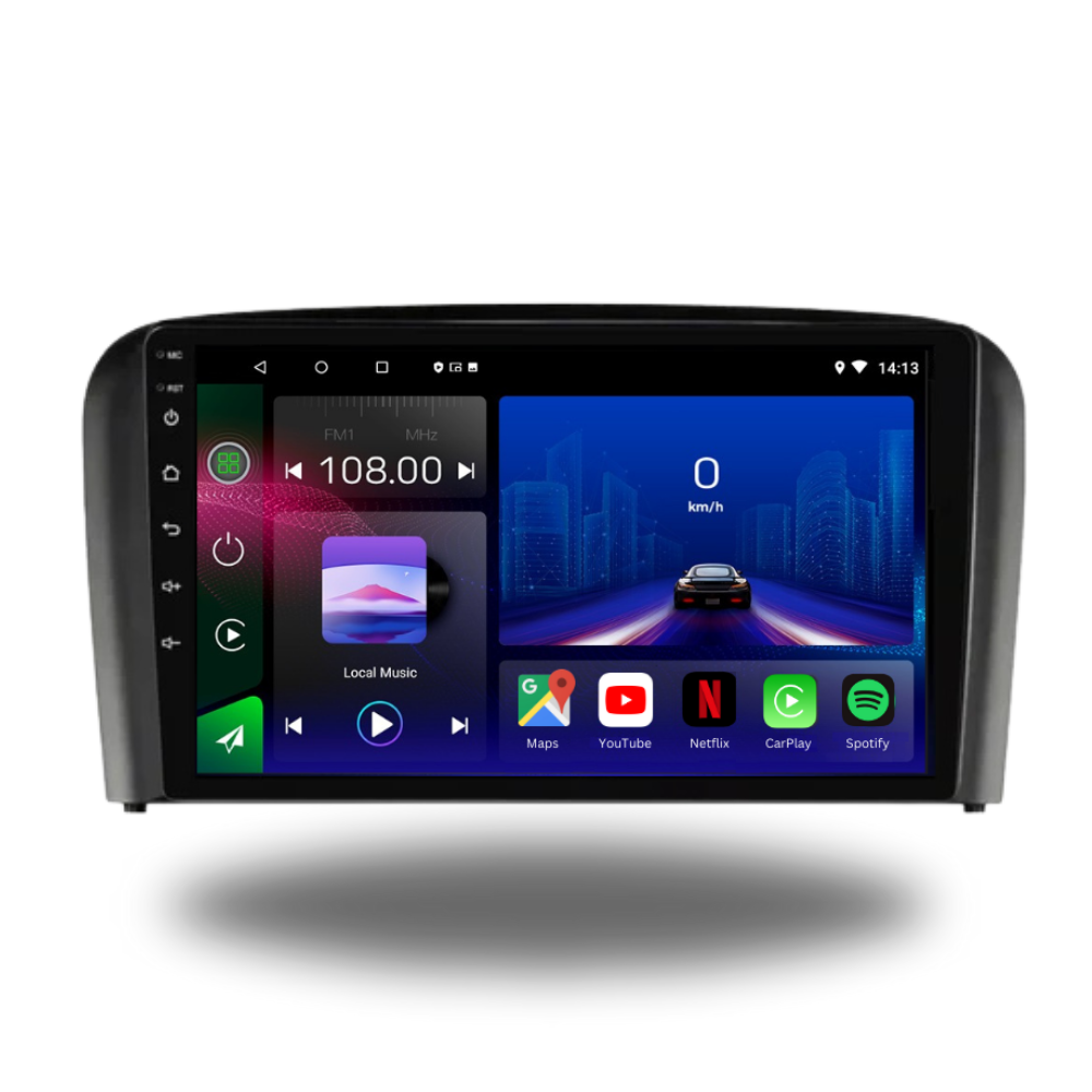 Volvo S80 | 2001-2006 | Android 13 Autoradio | Apple CarPlay | Android Auto - TechVoyage