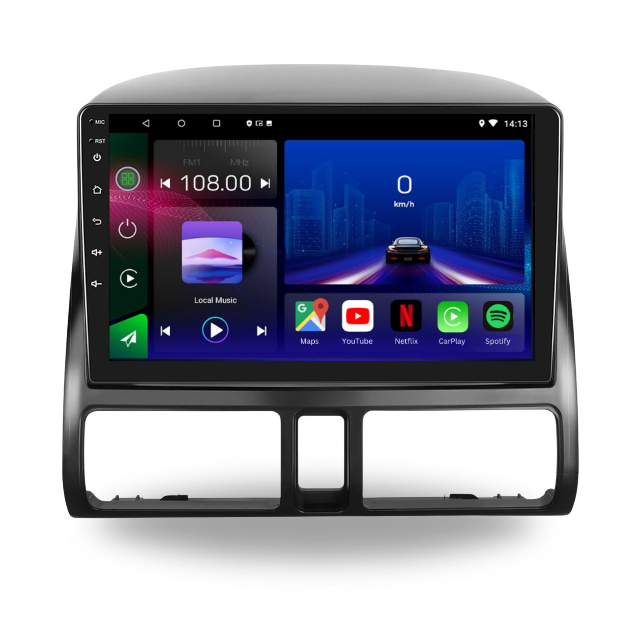 Honda CRV 2001-2006 Android 14 Car Stereo Head Unit CarPlay Android Auto - Pluscenter