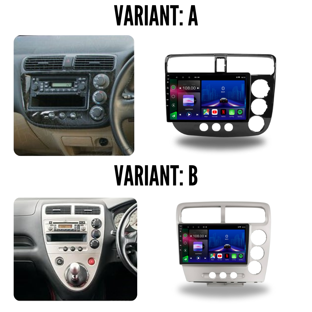 Honda Civic | 2000-2005 | Android 14 | Car Stereo | Head Unit