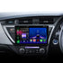 Toyota Prius | 2009-2015 | Android 12 | Unité de tête stéréo de voiture
