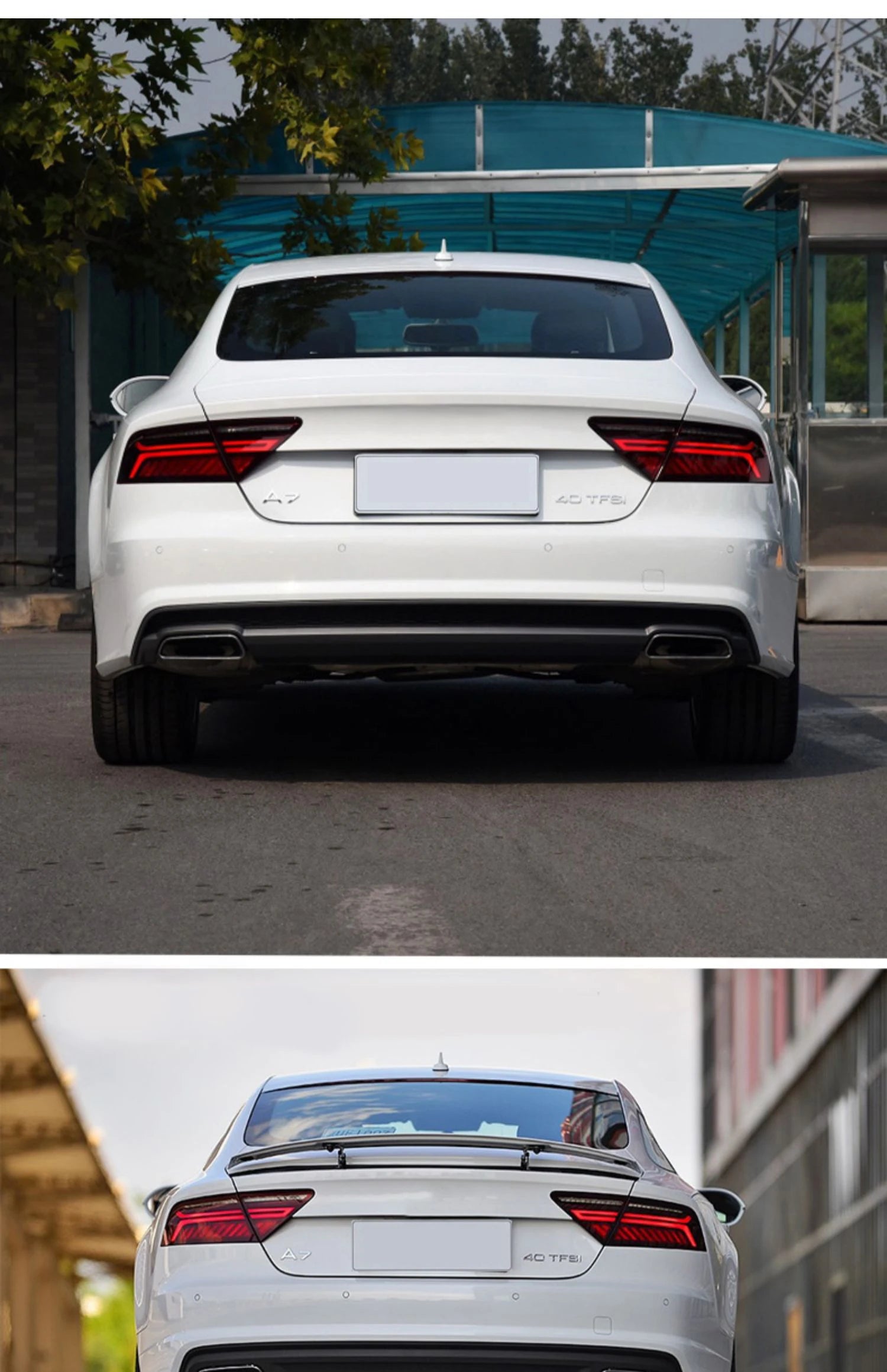 Audi | A7 S7 RS7 | 2011-2018 | Car Lights LED Rear Tail Lights Sequential Turn Signal - Pluscenter