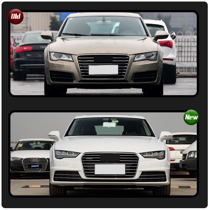 Audi | A7 S7 RS7 | 2011-2018 | Car Headlights LED Rear Tail Lights Sequential Turn Signal | Facelift - Pluscenter