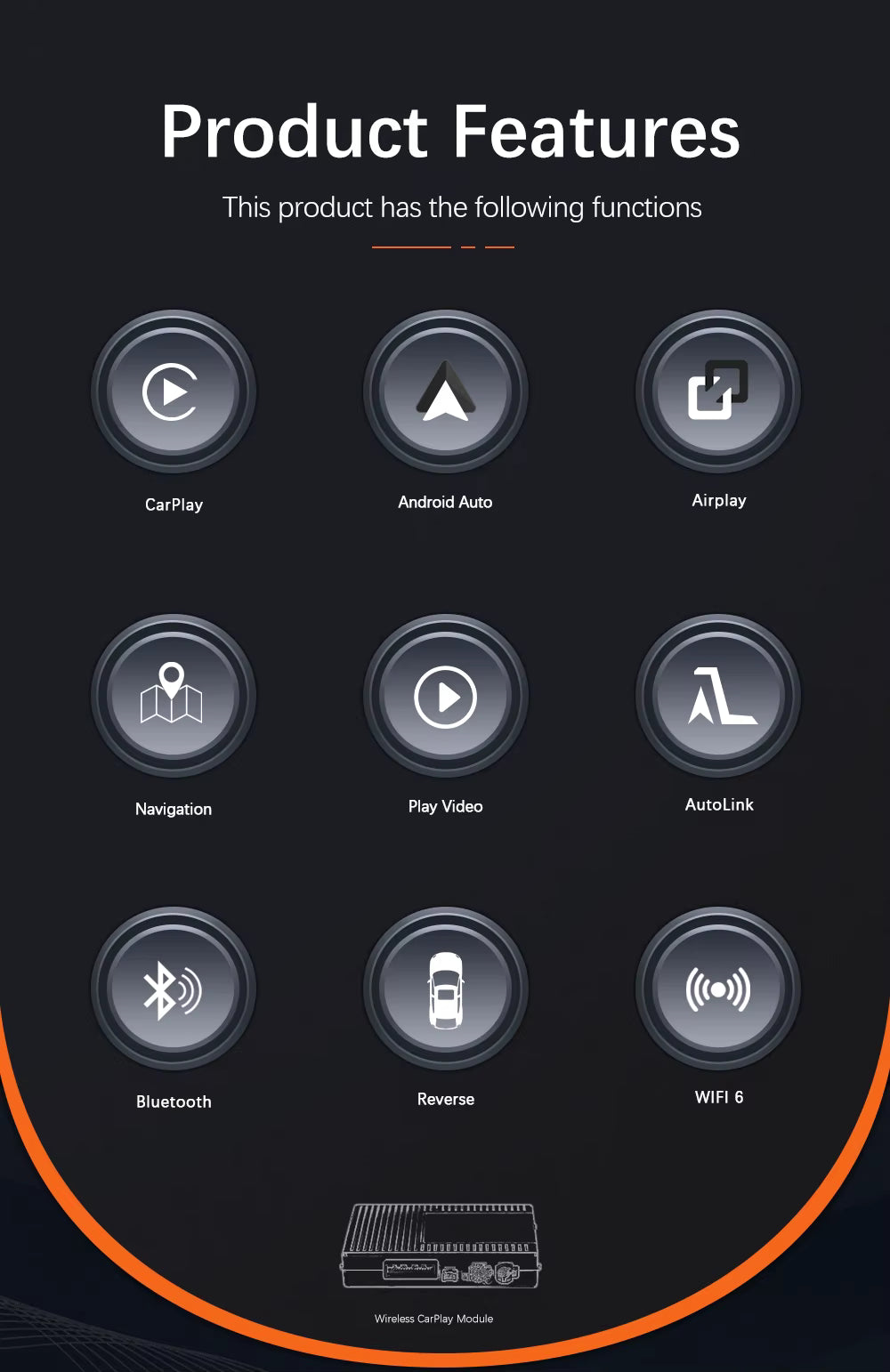 For Nissan GT-R Wireless Apple CarPlay Retrofit Android Auto 2009-2016 - Pluscenter