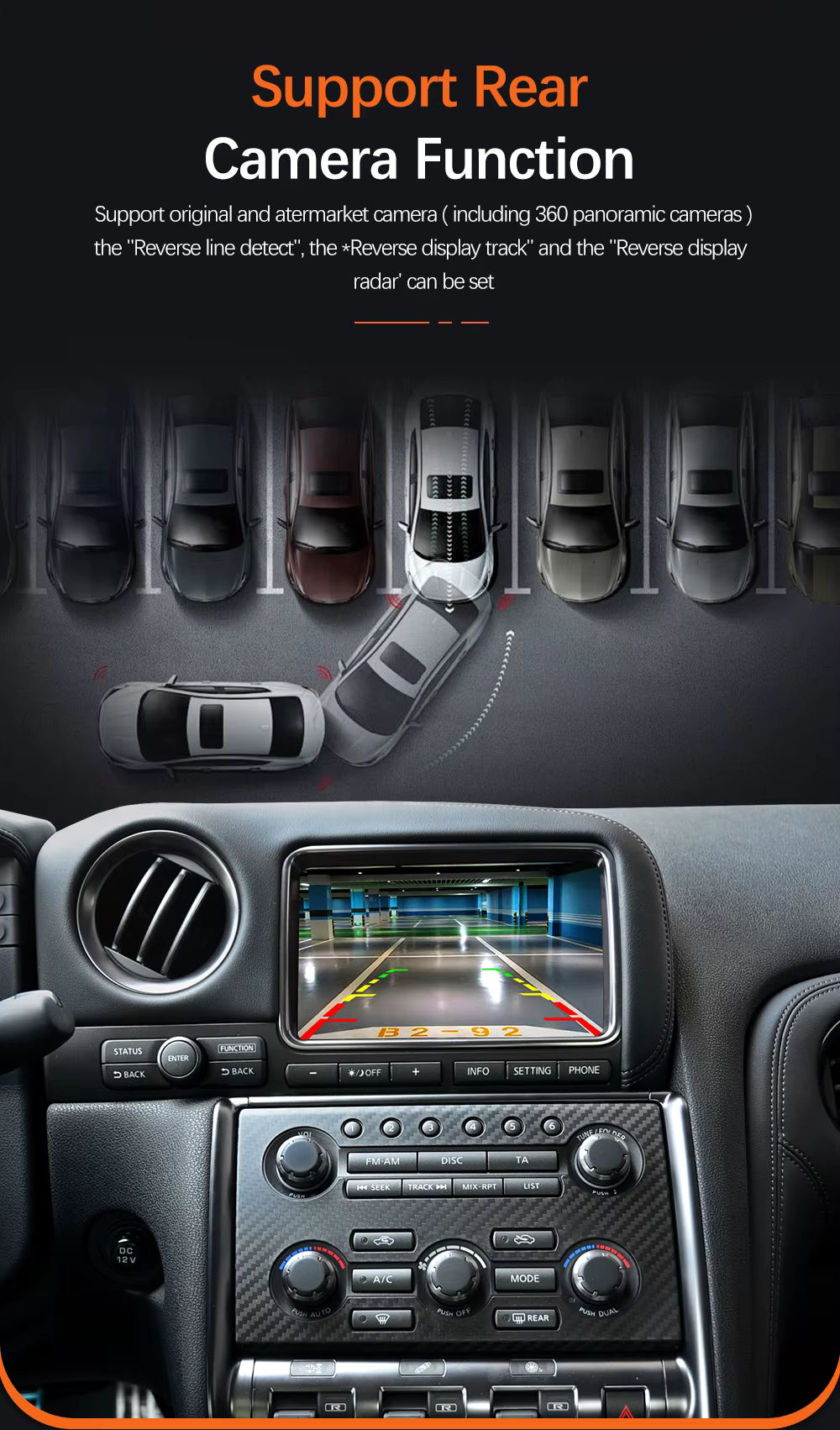 For Nissan GT-R Wireless Apple CarPlay Retrofit Android Auto 2009-2016 - Pluscenter