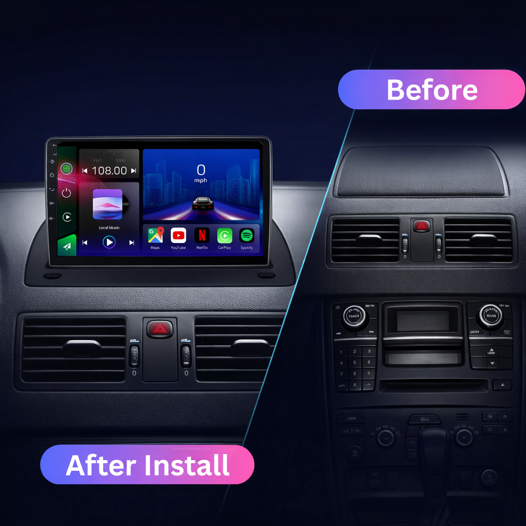 Volvo XC90 2003-2014 Android 15 Car Stereo Head Unit | CarPlay Android Auto - Pluscenter