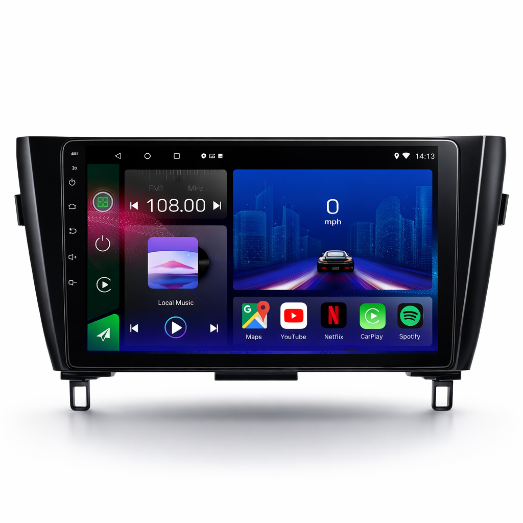 Nissan Qashqai & X-Trail Android 15 Car Stereo Head Unit | CarPlay Android Auto - Pluscenter