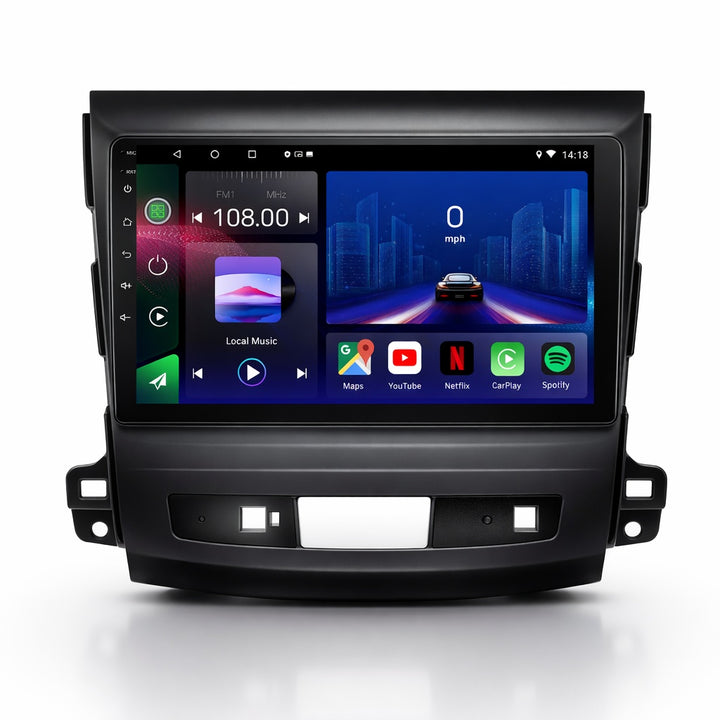 SyncSonic Premium Citroen C-Crosser / Peugeot 4007 / Mitsubishi Outlander (2007-2012) Android 15 Car Stereo Head Unit