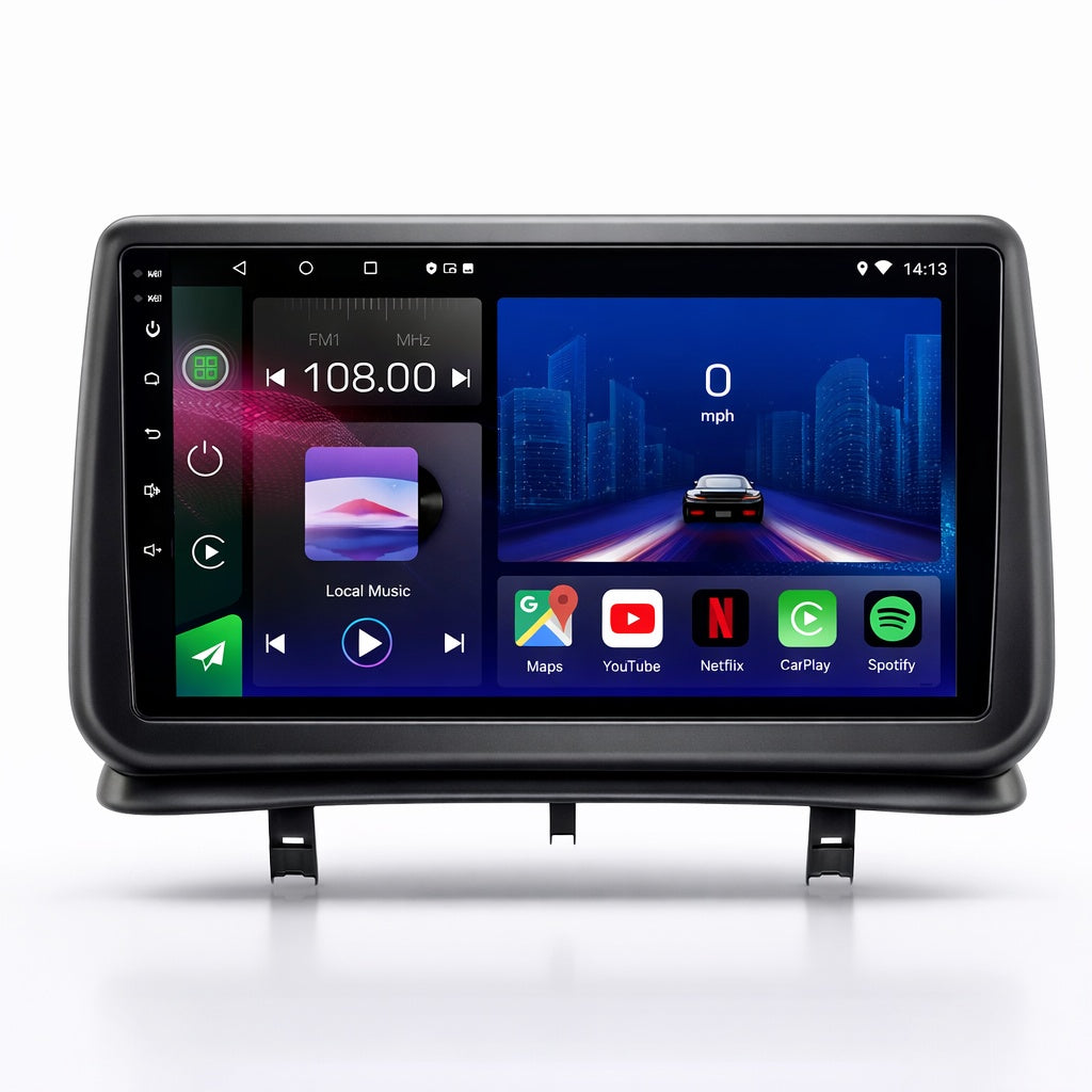 Renault Clio 3 2005-2014 Android 15 Car Stereo Head Unit | CarPlay Android Auto - Pluscenter
