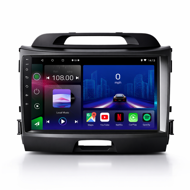 SyncSonic Premium Kia Sportage (2010-2016) Android 15 Car Stereo Head Unit