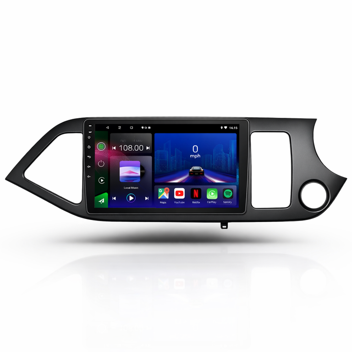 SyncSonic Premium Kia Picanto (2011-2016) RHD Android 15 Car Stereo Head Unit