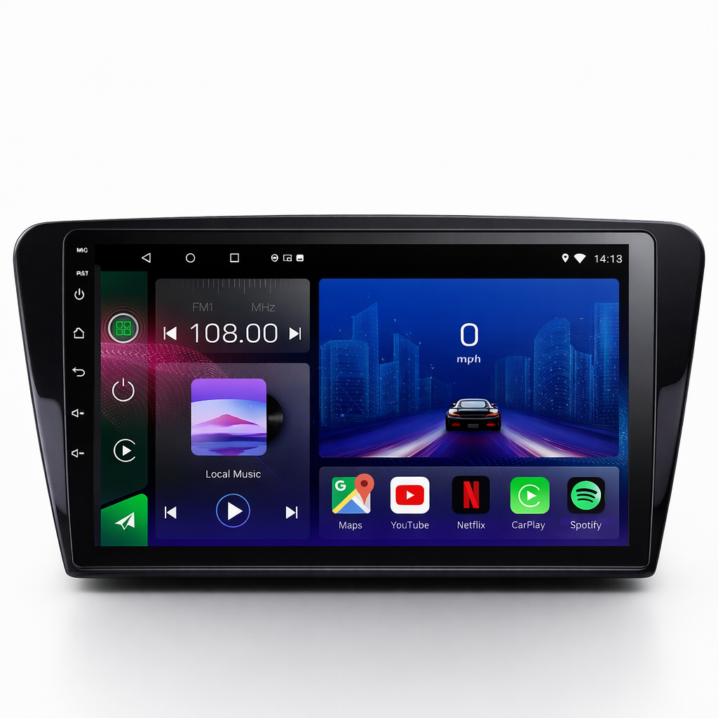 Skoda Octavia MK3 & Rapid 2013-2019 Android 15 Car Stereo Head Unit | CarPlay Android Auto - Pluscenter