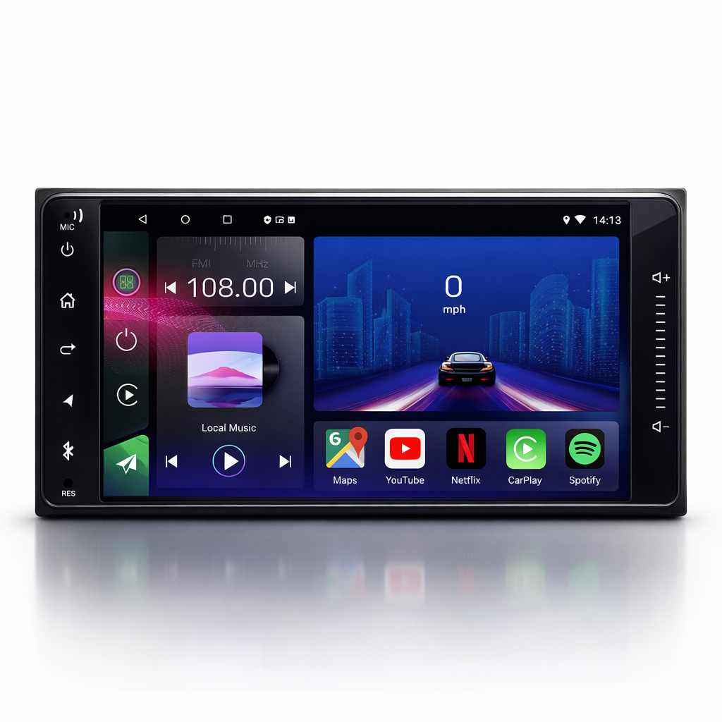 Toyota Universal Android 15 Car Stereo Head Unit | CarPlay Android Auto - Pluscenter