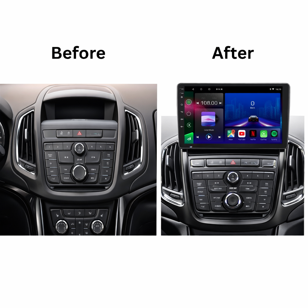 Vauxhall Zafira Tourer C 2011-2016 Android 15 Car Stereo Head Unit | CarPlay Android Auto - Pluscenter
