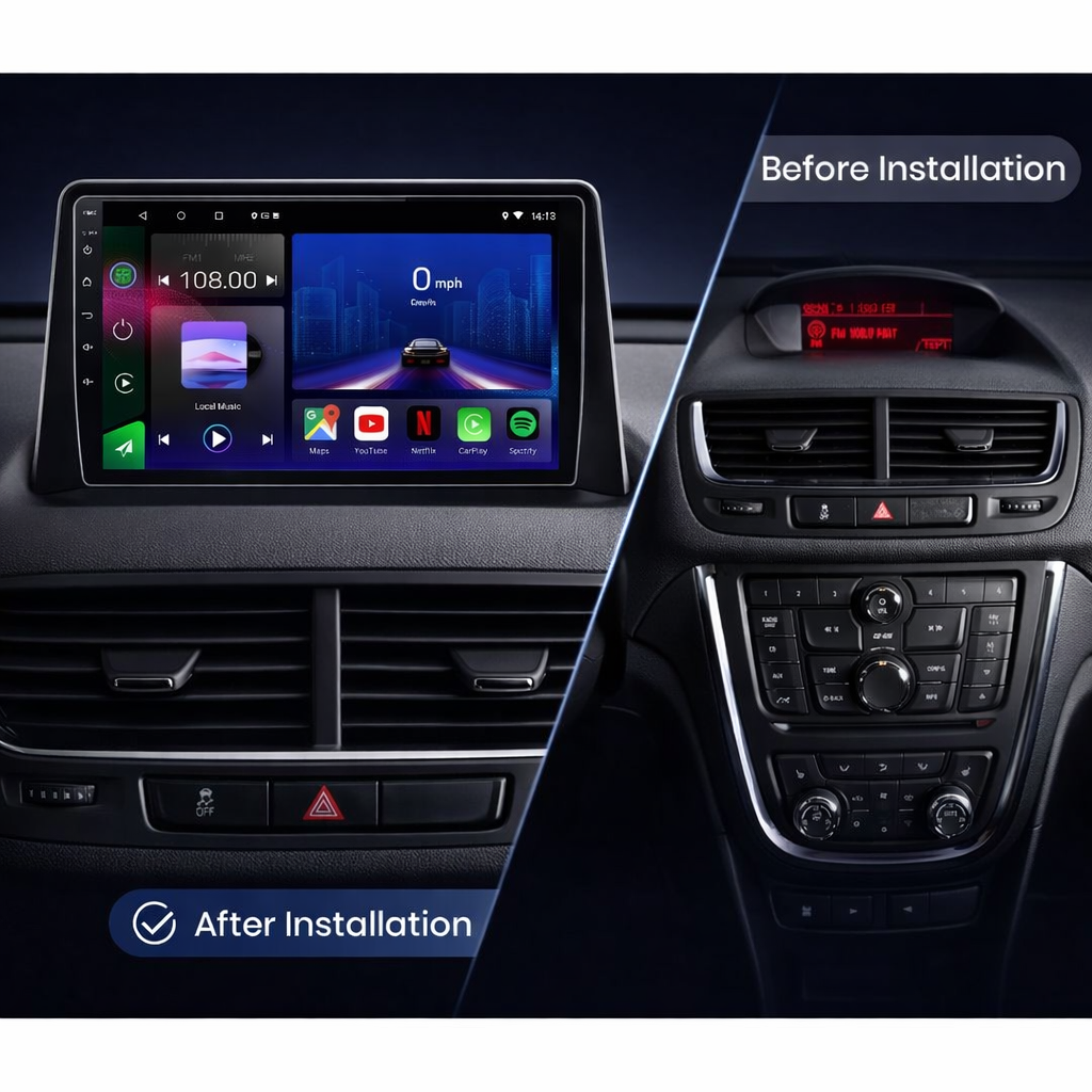 Vauxhall Mokka 2012-2016 Android 15 Car Stereo Head Unit | CarPlay Android Auto - Pluscenter