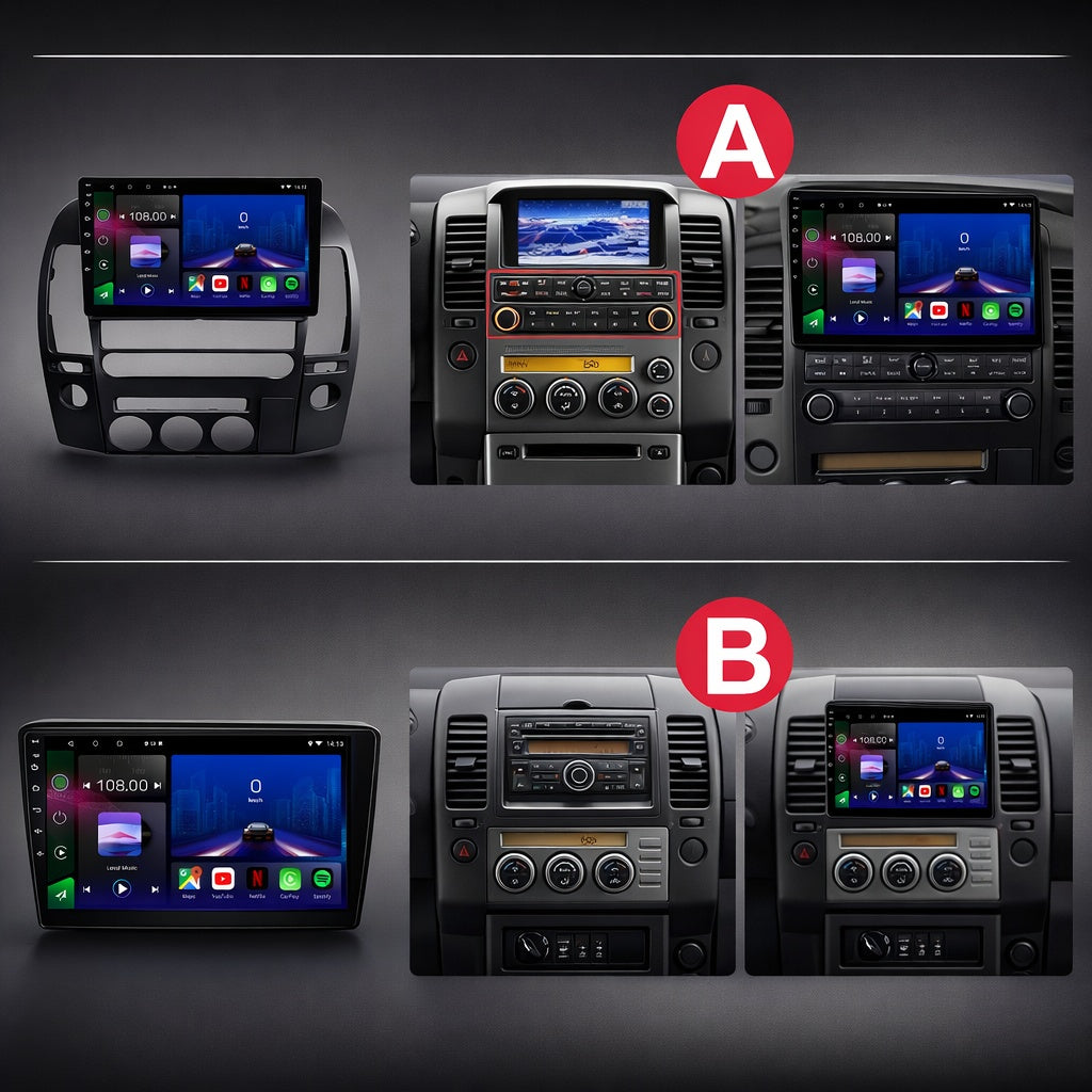 Nissan Navara 2006-2014 Android 15 Car Stereo Head Unit | CarPlay & Android Auto - Pluscenter