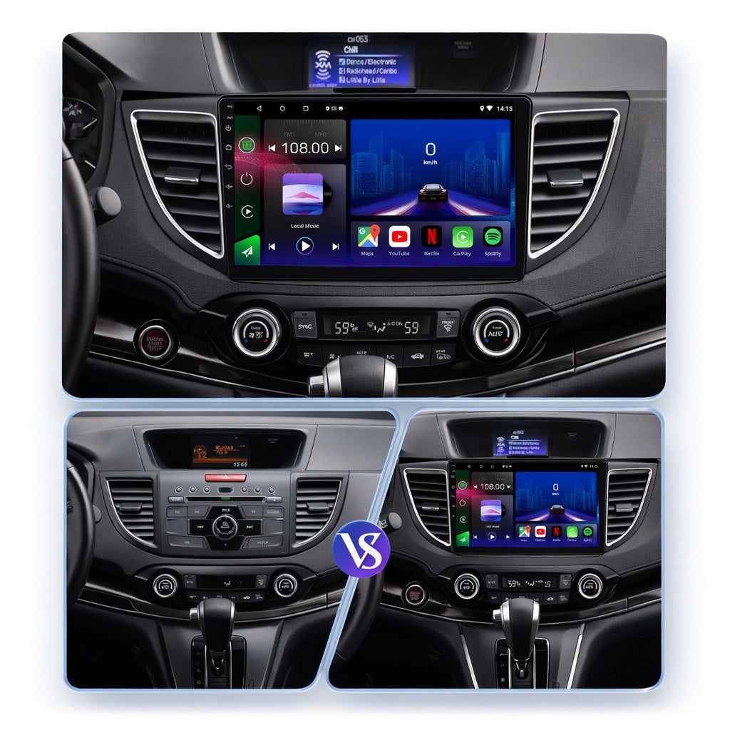 Honda CRV 2012-2017 Android 14 Car Stereo Head Unit CarPlay Android Auto - Pluscenter