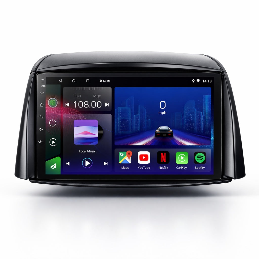 Renault Koleos 2007-2016 Android 14 Car Stereo Head Unit CarPlay Android Auto - Pluscenter