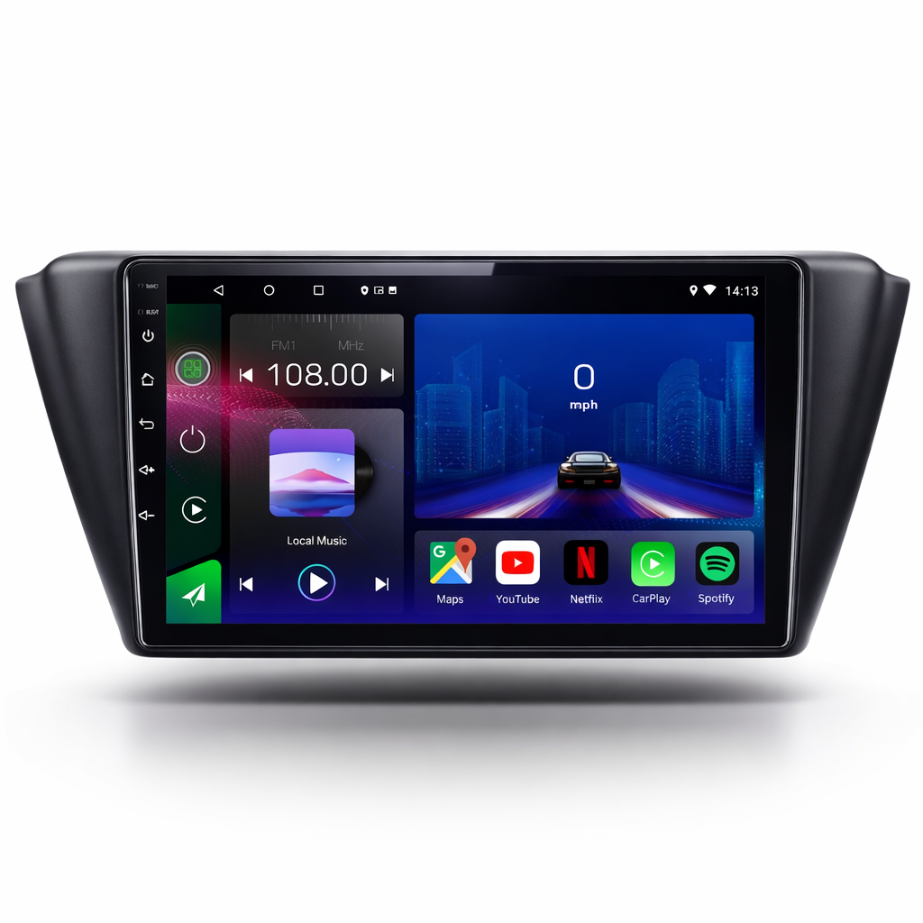 Skoda Fabia 2015-2020 Android 15 Car Stereo Head Unit | CarPlay Android Auto - Pluscenter