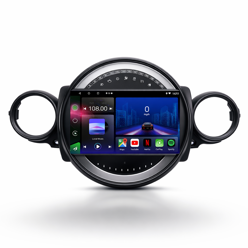 Mini 2006-2013 R51 R56 R57 R58 R59 R60 Android 15 Car Stereo Head Unit | CarPlay & Android Auto - Pluscenter