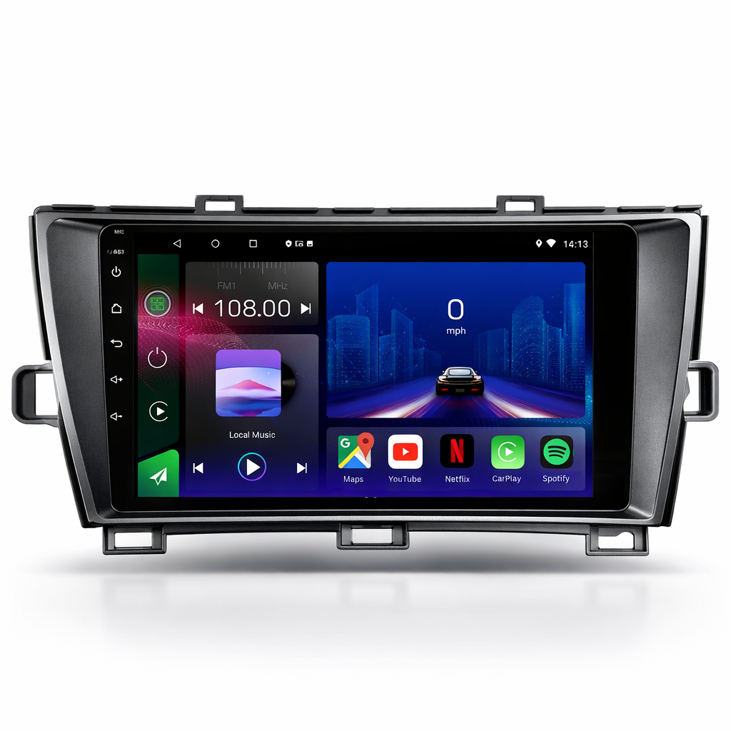 Toyota Prius 2009-2015 Android 15 Car Stereo Head Unit | CarPlay Android Auto - Pluscenter